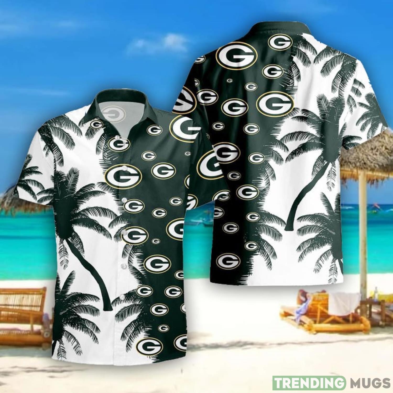 Green Bay Packers Palm Tree Pattern Hawaii Shirt Summer Holiday Gift Product Photo 1 Green Bay Packers Palm Tree Pattern Hawaii Shirt Summer Holiday Gift Product Photo 1