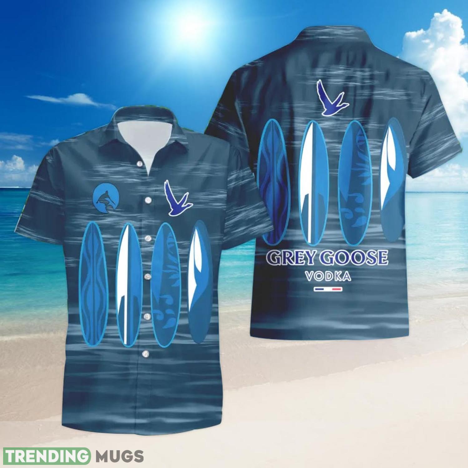 Grey Goose Vodka Surfboard Funny Summer Beach Hawaiian Shirt And Shorts Hawaiian & Short Grey Goose Vodka Surfboard Funny Summer Beach Hawaiian Shirt And Shorts Hawaiian & Short