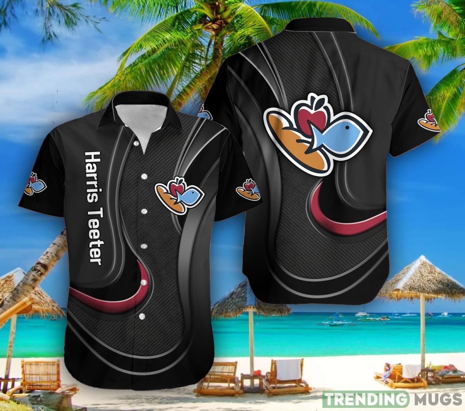 Harris Teeter Lover Gift 3D Black Hawaiian Shirt Product Photo 1 Harris Teeter Lover Gift 3D Black Hawaiian Shirt Product Photo 1