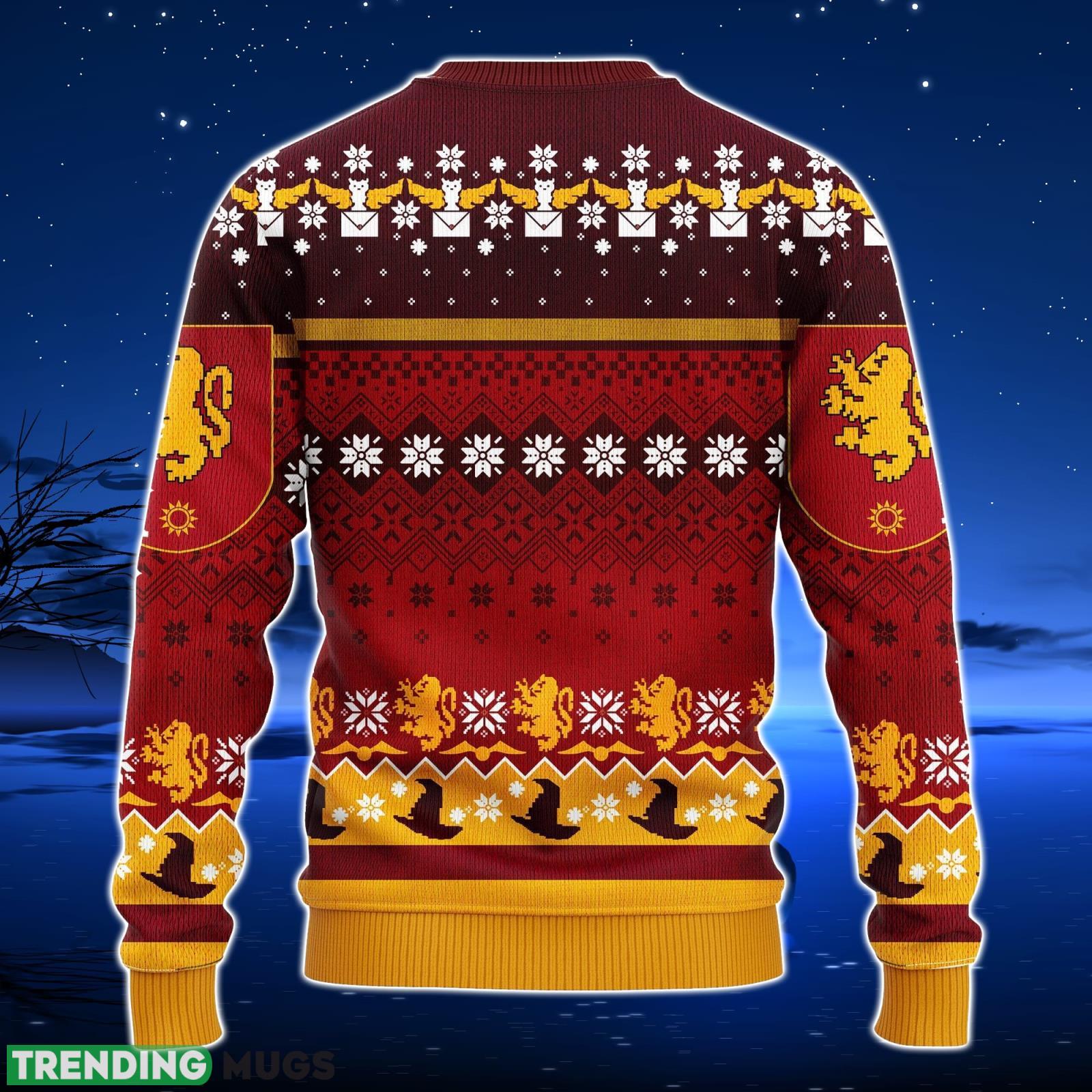 Harry Potter Gryffindor Xmas Ugly Christmas Sweater Amazing Gift Men And Women Christmas Gift 3D Sweater Harry Potter Gryffindor Xmas Ugly Christmas Sweater Amazing Gift Men And Women Christmas Gift 3D Sweater