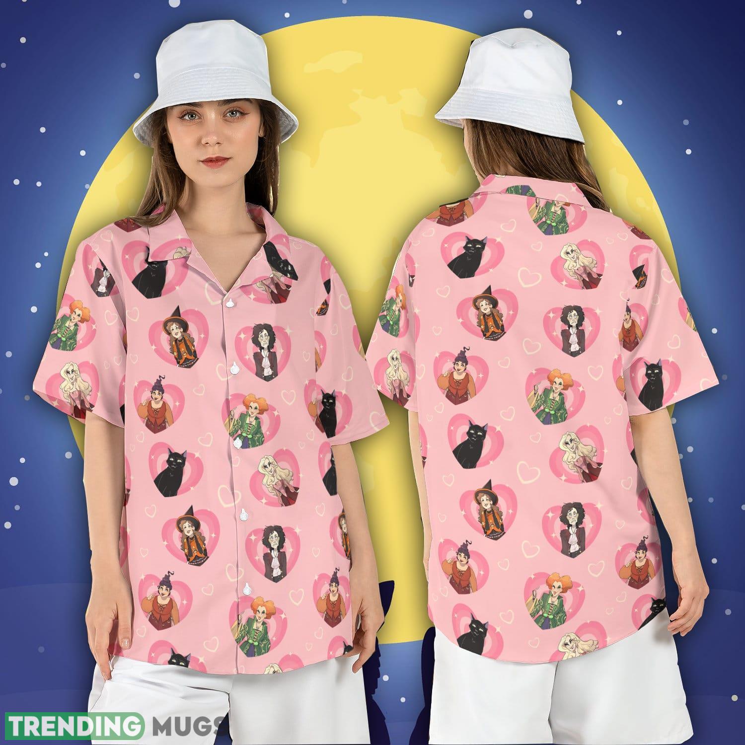 Hocus Pocus Characters Hawaiian Shirt Sanderson Sisters Halloween Button Shirt Witch Sister Aloha Shirt Product Photo 1 Hocus Pocus Characters Hawaiian Shirt Sanderson Sisters Halloween Button Shirt Witch Sister Aloha Shirt Product Photo 1