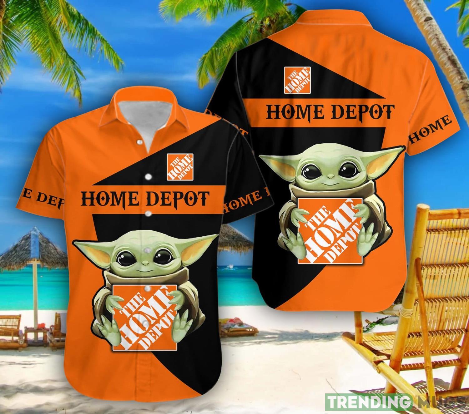 Home Depot 3D Baby Yoda Hawaiian Shirt Men And Women Gift Product Photo 1 Home Depot 3D Baby Yoda Hawaiian Shirt Men And Women Gift Product Photo 1