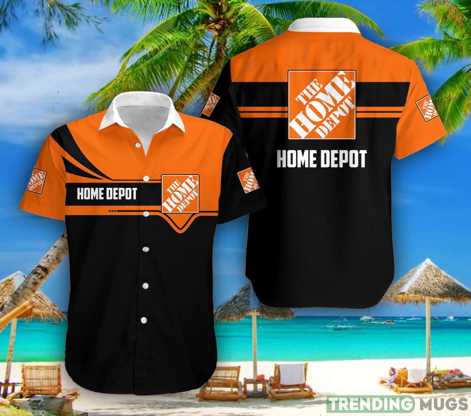 Home Depot All Over Printed 3D Hawaiian Shirt Product Photo 1 Home Depot All Over Printed 3D Hawaiian Shirt Product Photo 1