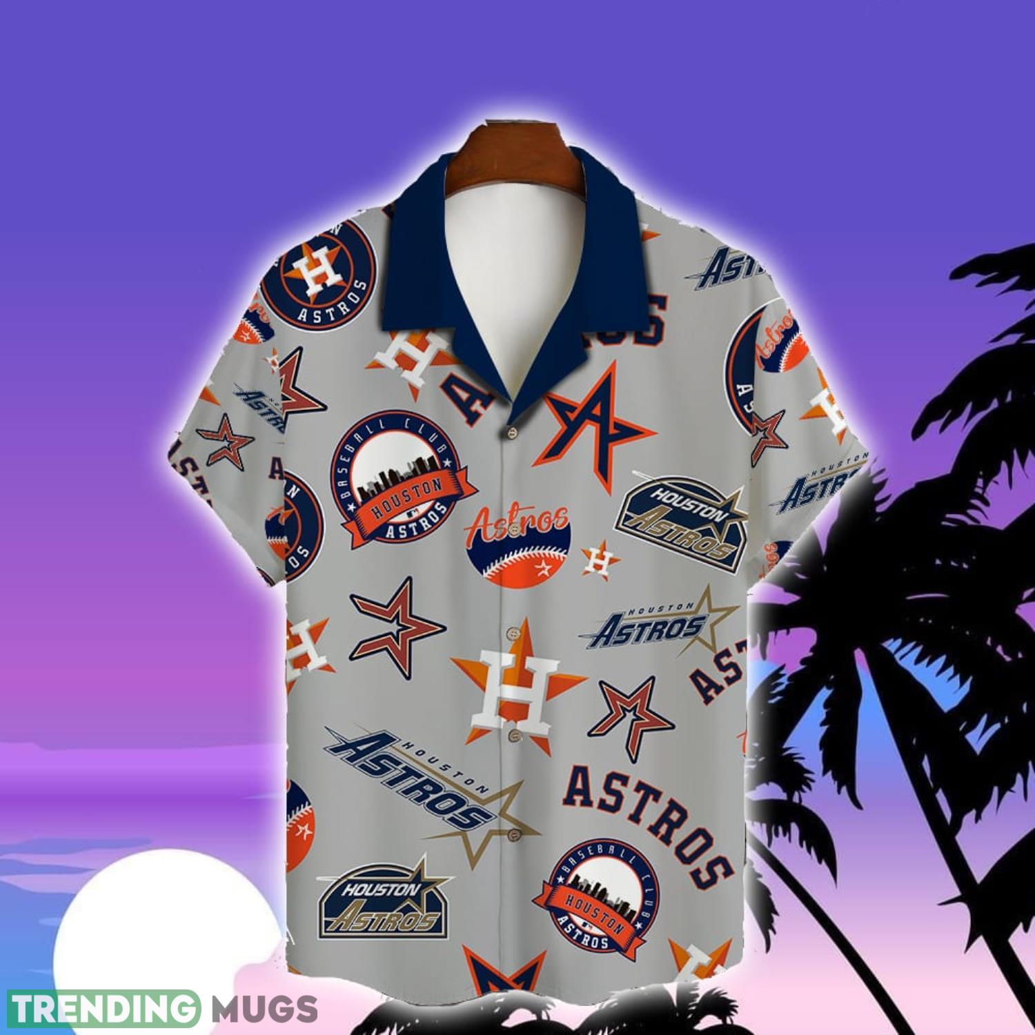 Houston Astros Major League Baseball 3D Print Hawaiian Shirt Beach Lover Summer Gift Hawaiian Shirt Houston Astros Major League Baseball 3D Print Hawaiian Shirt Beach Lover Summer Gift Hawaiian Shirt