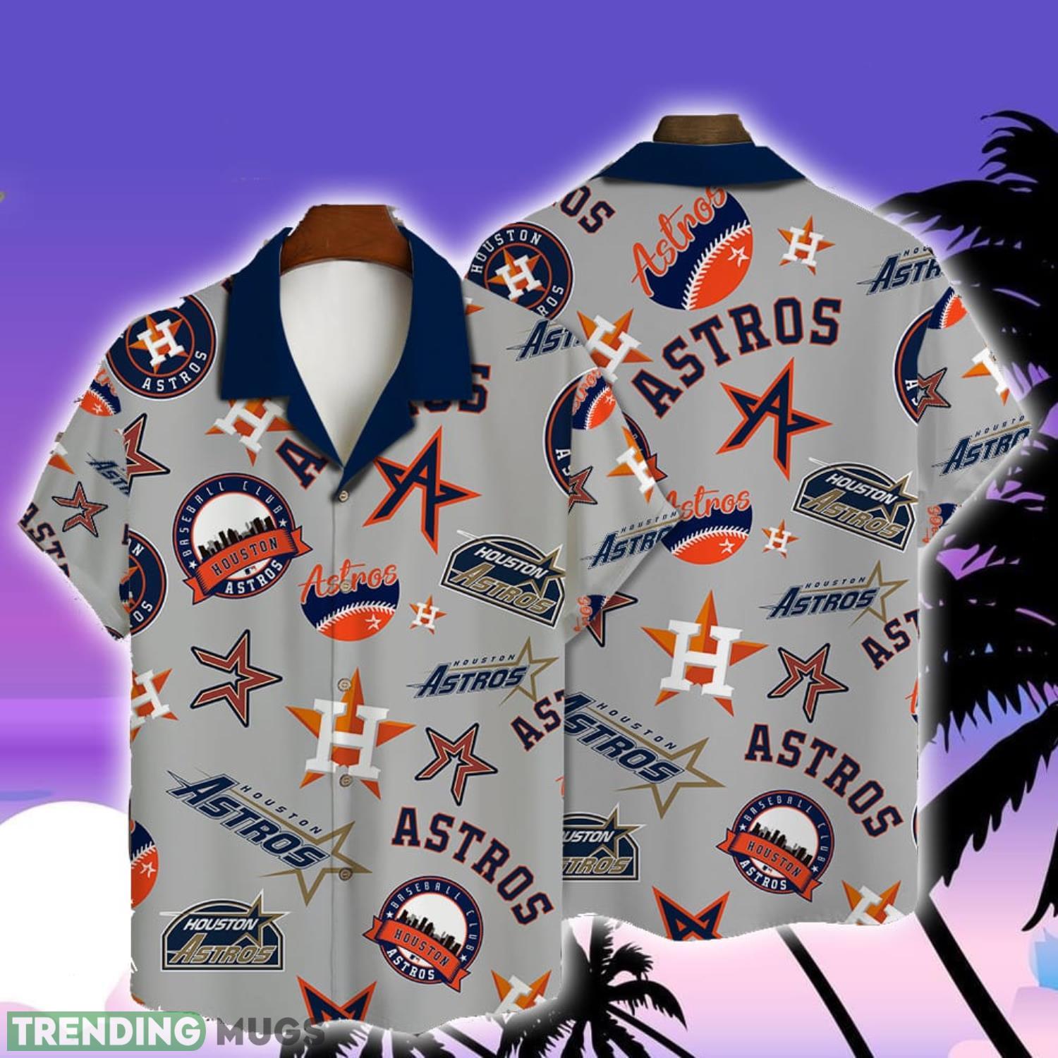 Houston Astros Major League Baseball 3D Print Hawaiian Shirt Beach Lover Summer Gift Product Photo 1