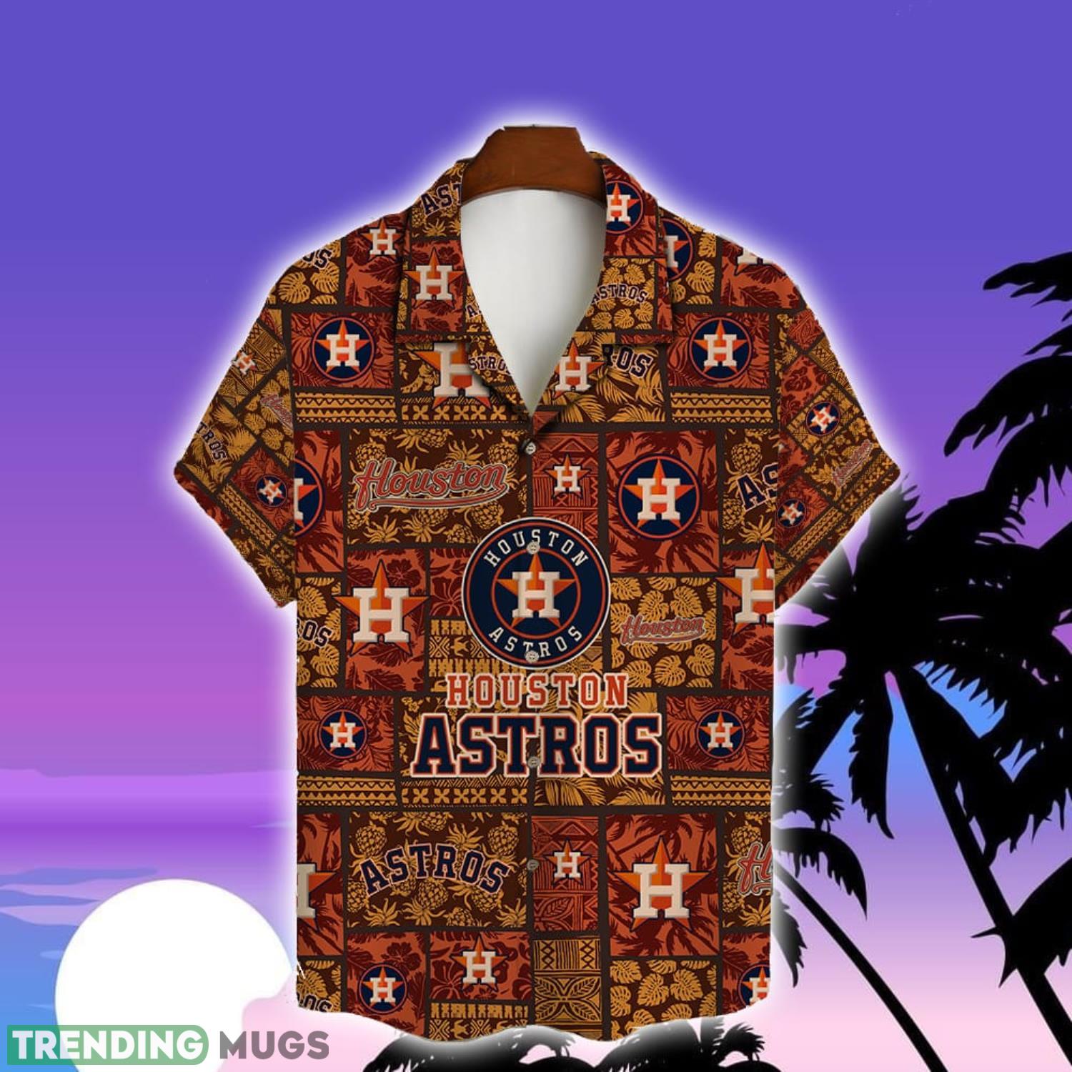Houston Astros Major League Baseball 3D Print Hawaiian Shirt Sport Fans Hawaiian Shirt Houston Astros Major League Baseball 3D Print Hawaiian Shirt Sport Fans Hawaiian Shirt