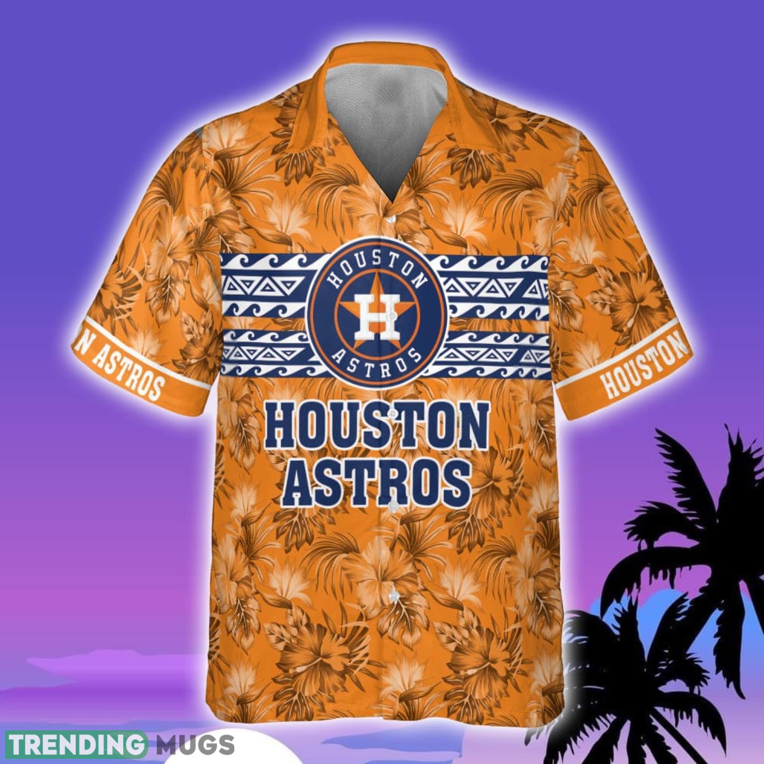 Houston Astros Major League Baseball 3D Print Hawaiian Shirt Summer Sport Gift Hawaiian Shirt Houston Astros Major League Baseball 3D Print Hawaiian Shirt Summer Sport Gift Hawaiian Shirt