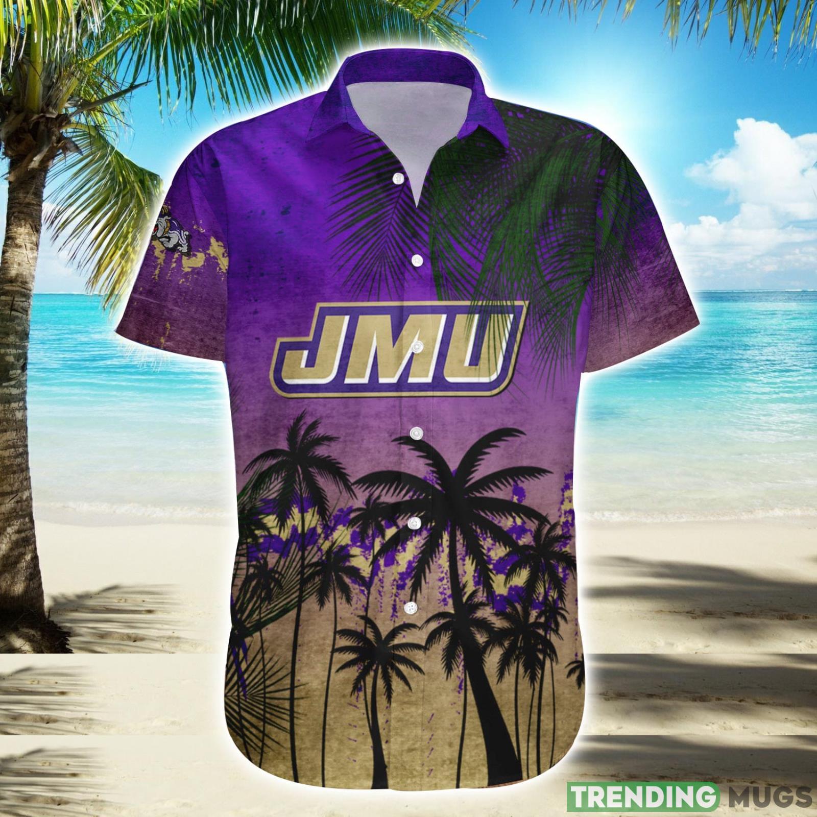 James Madison Dukes Hawaiian Shirt Summer Gift Coconut Tree Tropical Grunge Pattern For NCAA Fans Product Photo 1 James Madison Dukes Hawaiian Shirt Summer Gift Coconut Tree Tropical Grunge Pattern For NCAA Fans Product Photo 1