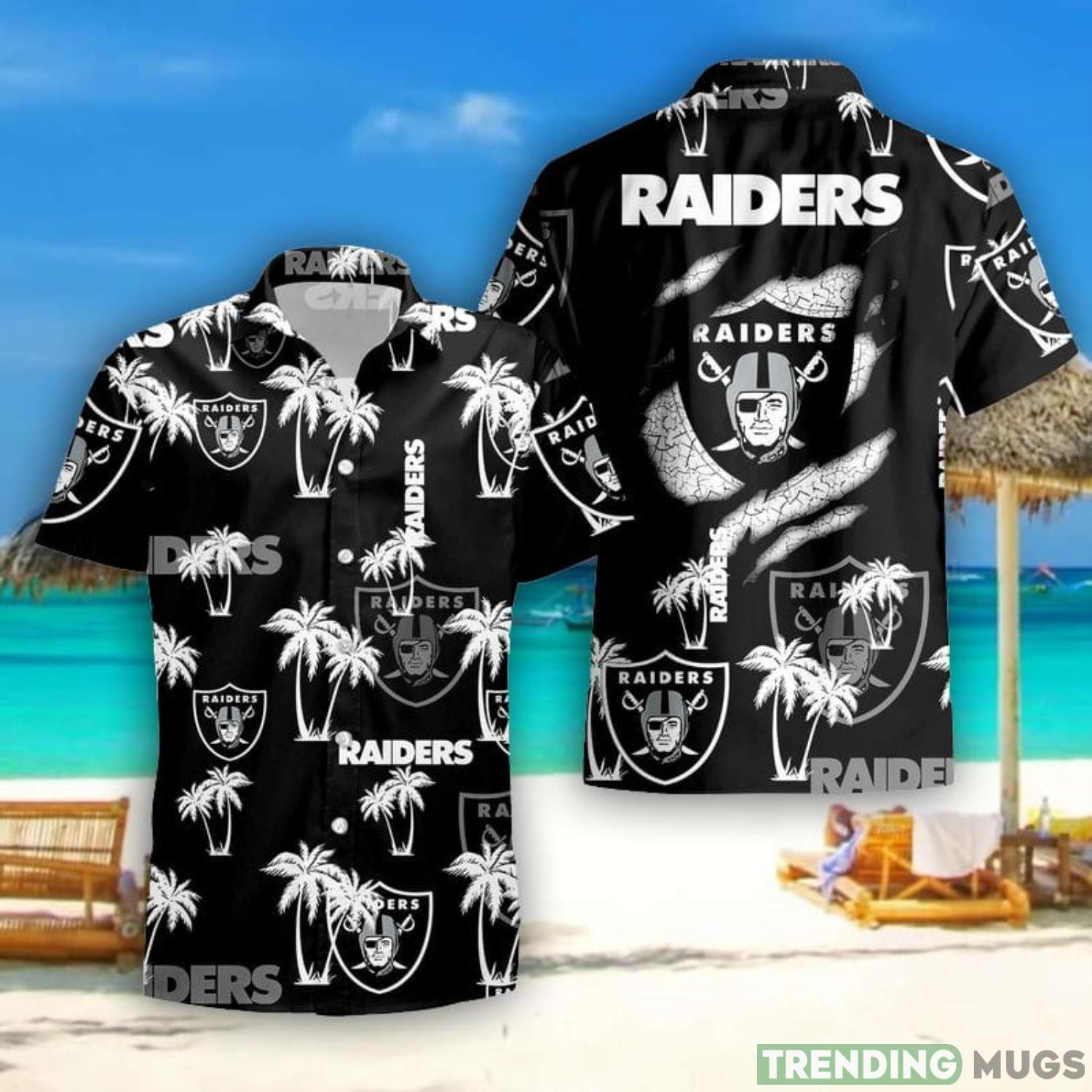 Las Vegas Raiders 3D All Over Printed Aloha Hawaii Shirt Product Photo 1 Las Vegas Raiders 3D All Over Printed Aloha Hawaii Shirt Product Photo 1