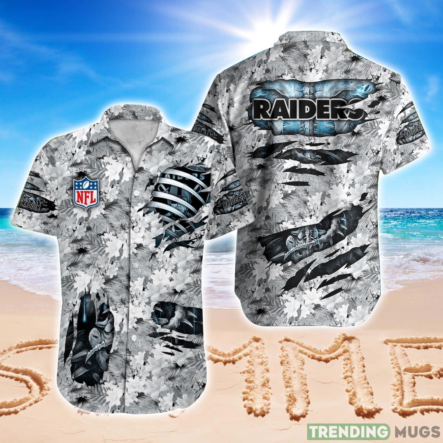 Las Vegas Raiders 3D All Over Printed Hawaiian Shirt Summer Gift For Fans Product Photo 1