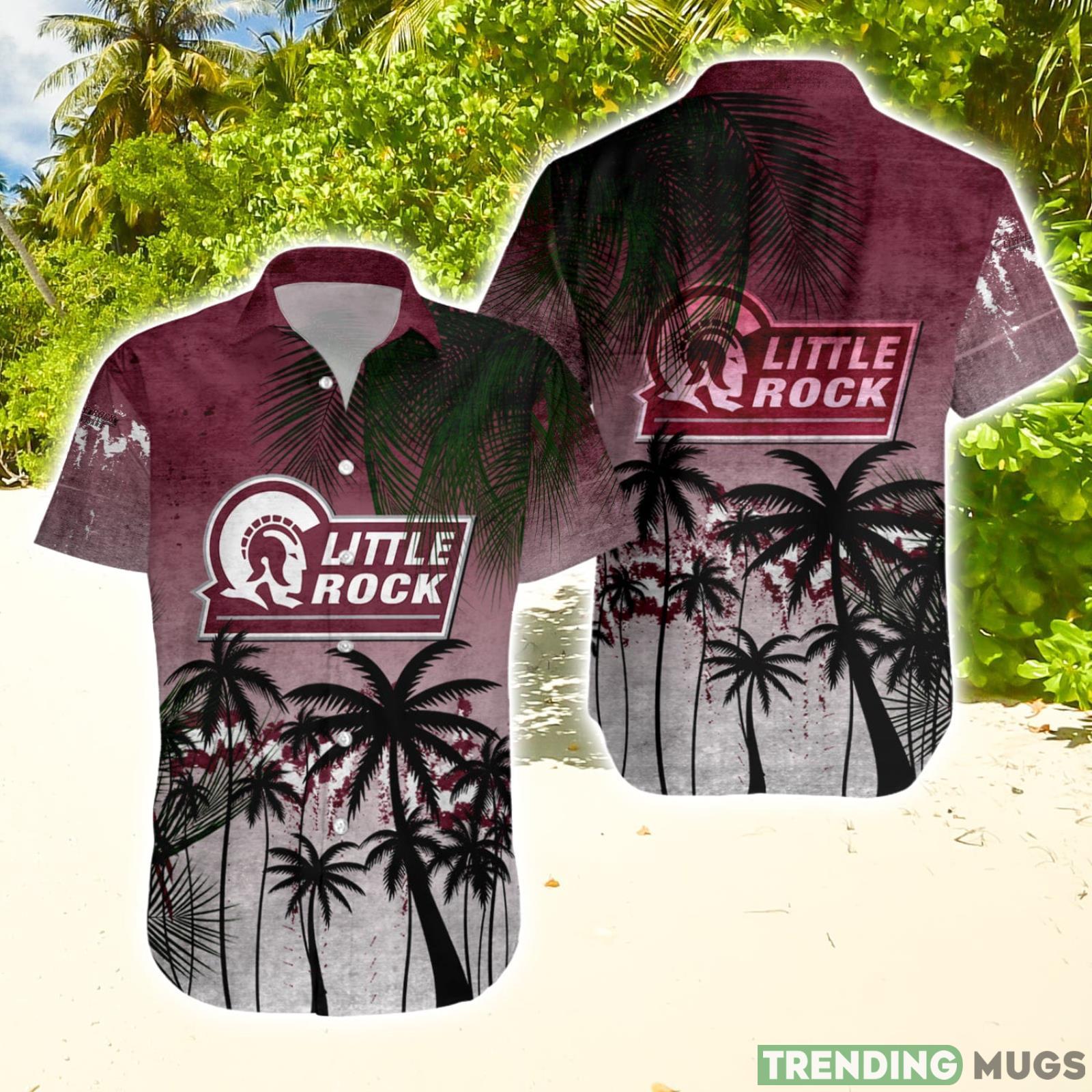 Little Rock Trojans Hawaiian Shirt Summer Gift Coconut Tree Tropical Grunge Pattern For NCAA Fans Hawaiian Shirt Little Rock Trojans Hawaiian Shirt Summer Gift Coconut Tree Tropical Grunge Pattern For NCAA Fans Hawaiian Shirt