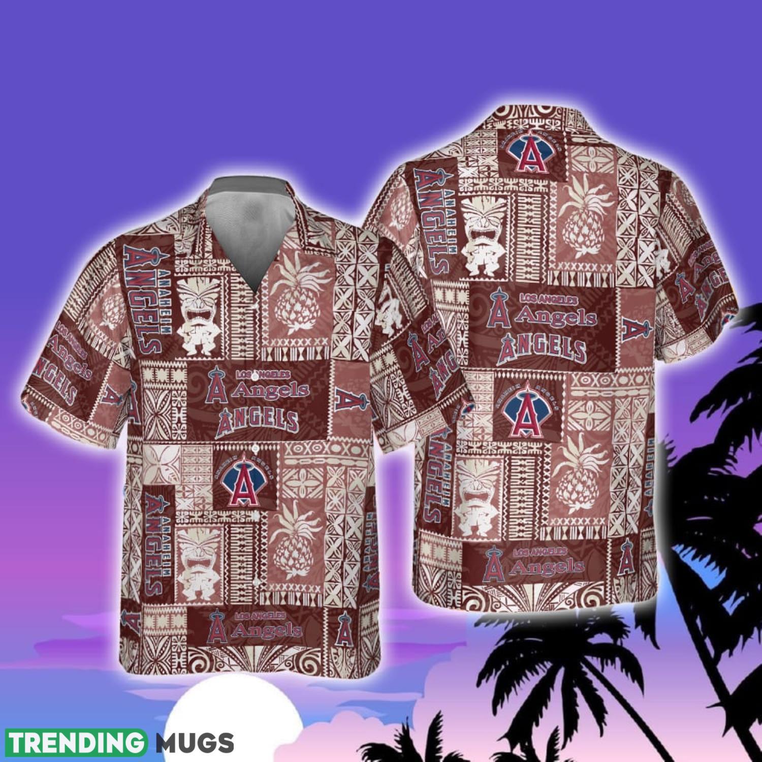 Los Angeles Angels Major League Baseball 2023 AOP Hawaiian Shirt Summer Sport Gift Product Photo 1 Los Angeles Angels Major League Baseball 2023 AOP Hawaiian Shirt Summer Sport Gift Product Photo 1