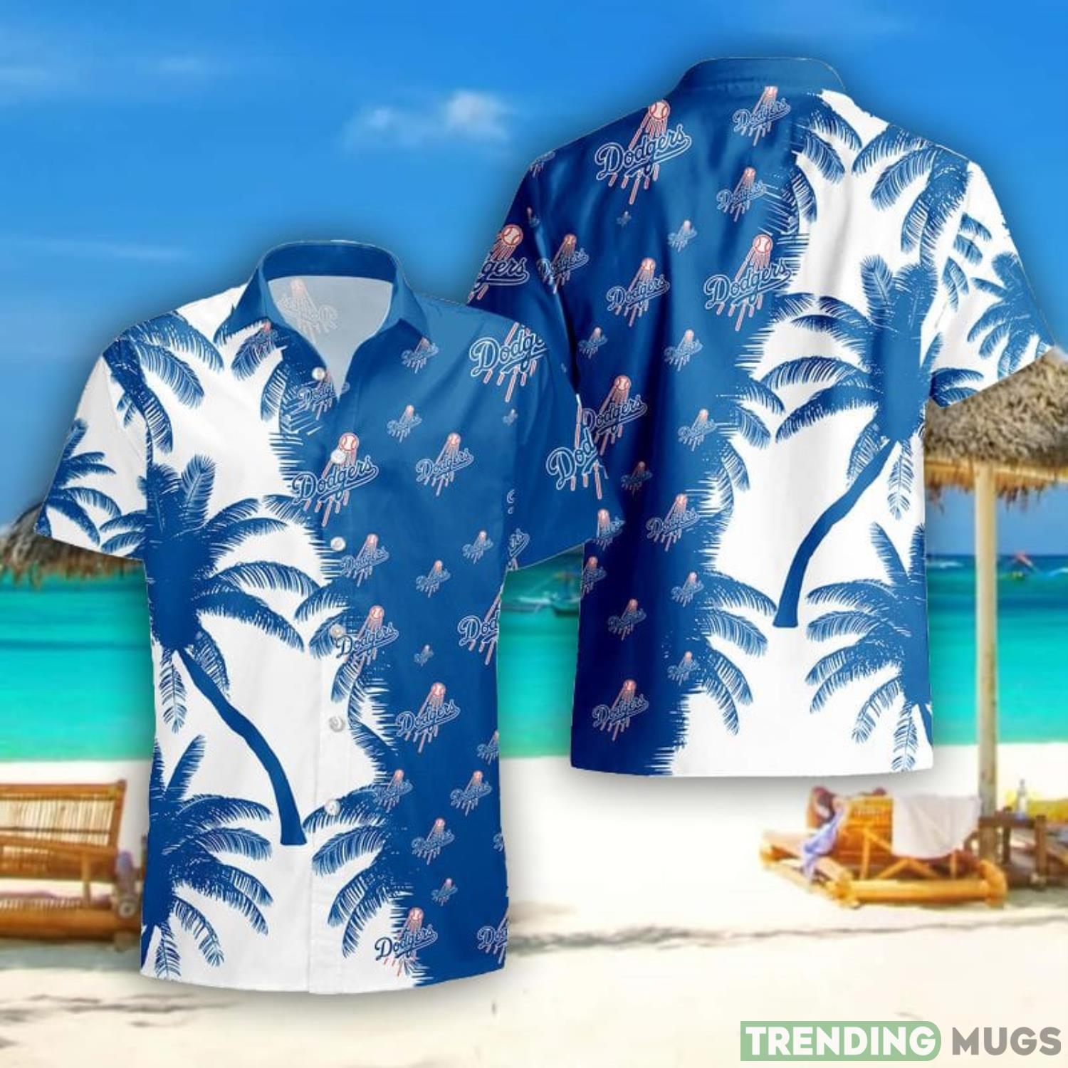 Los Angeles Dodgers Palm Tree Pattern Hawaii Shirt Summer Holiday Gift Product Photo 1 Los Angeles Dodgers Palm Tree Pattern Hawaii Shirt Summer Holiday Gift Product Photo 1