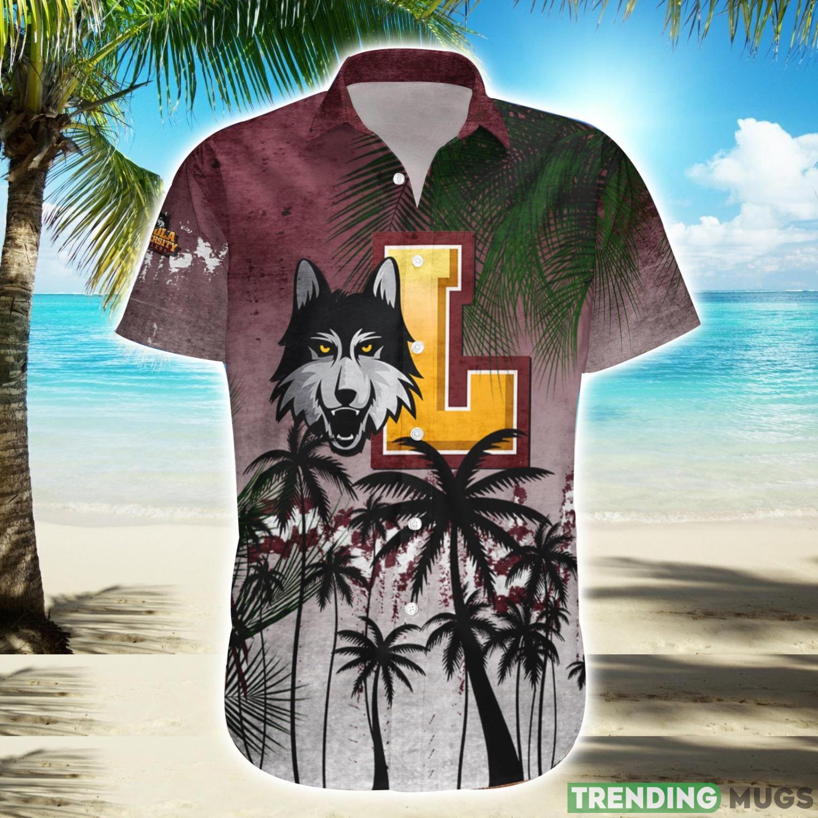 Loyola Ramblers Hawaiian Shirt Set Coconut Tree Tropical Grunge Gift For Fans NCAA Product Photo 1 Loyola Ramblers Hawaiian Shirt Set Coconut Tree Tropical Grunge Gift For Fans NCAA Product Photo 1