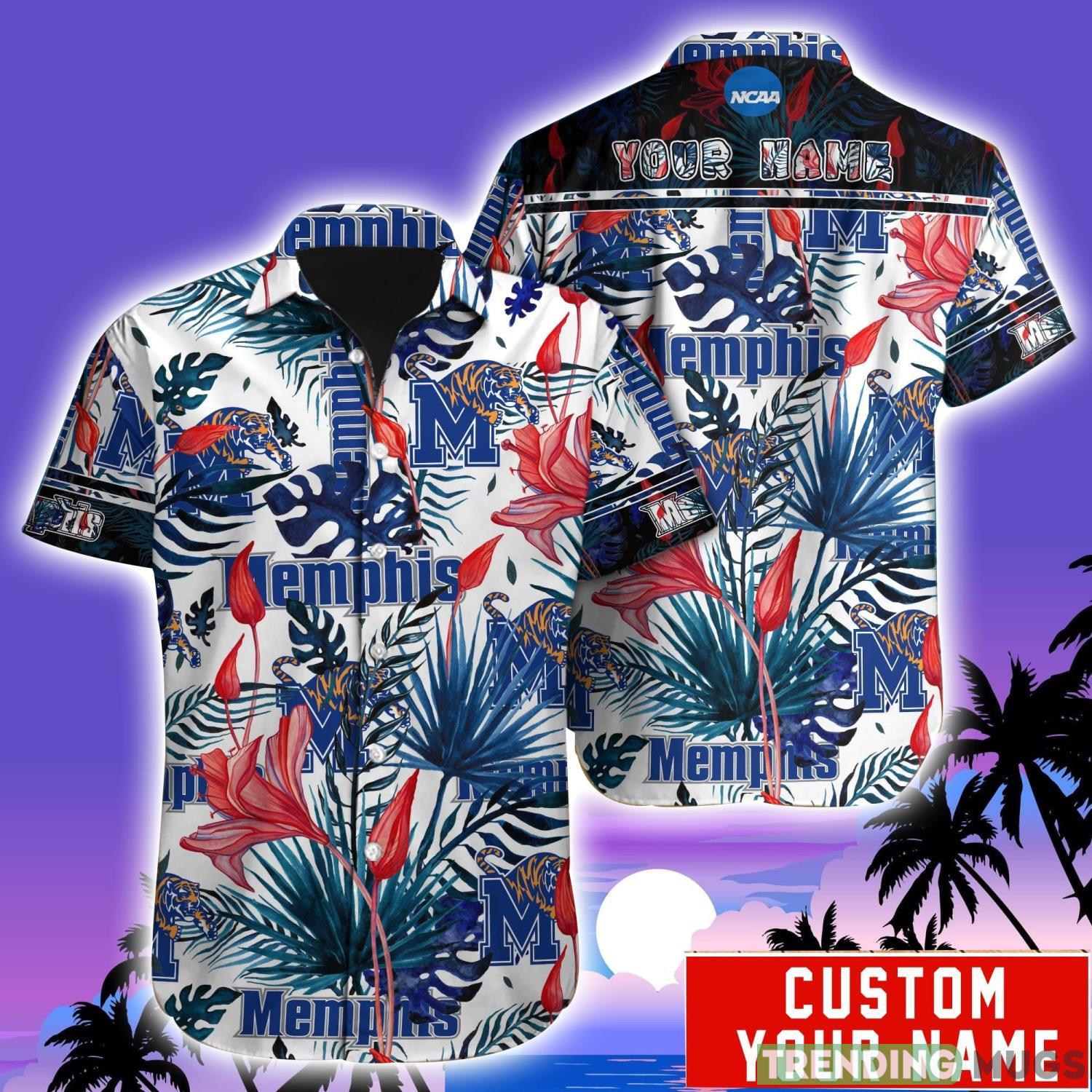 Memphis Tigers NCAA1 Team Aloha Hawaiian Shirt Custom Name For Fans Product Photo 1 Memphis Tigers NCAA1 Team Aloha Hawaiian Shirt Custom Name For Fans Product Photo 1