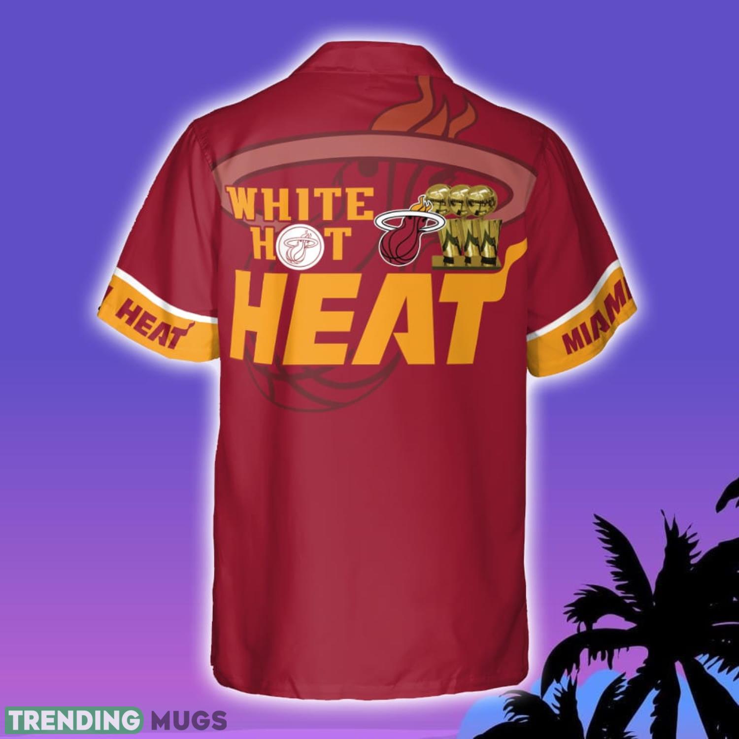 Miami Heat Eastern Conference Champions On Red Background 3D Hawaiian Shirt Summer Sport Gift Hawaiian Shirt Miami Heat Eastern Conference Champions On Red Background 3D Hawaiian Shirt Summer Sport Gift Hawaiian Shirt