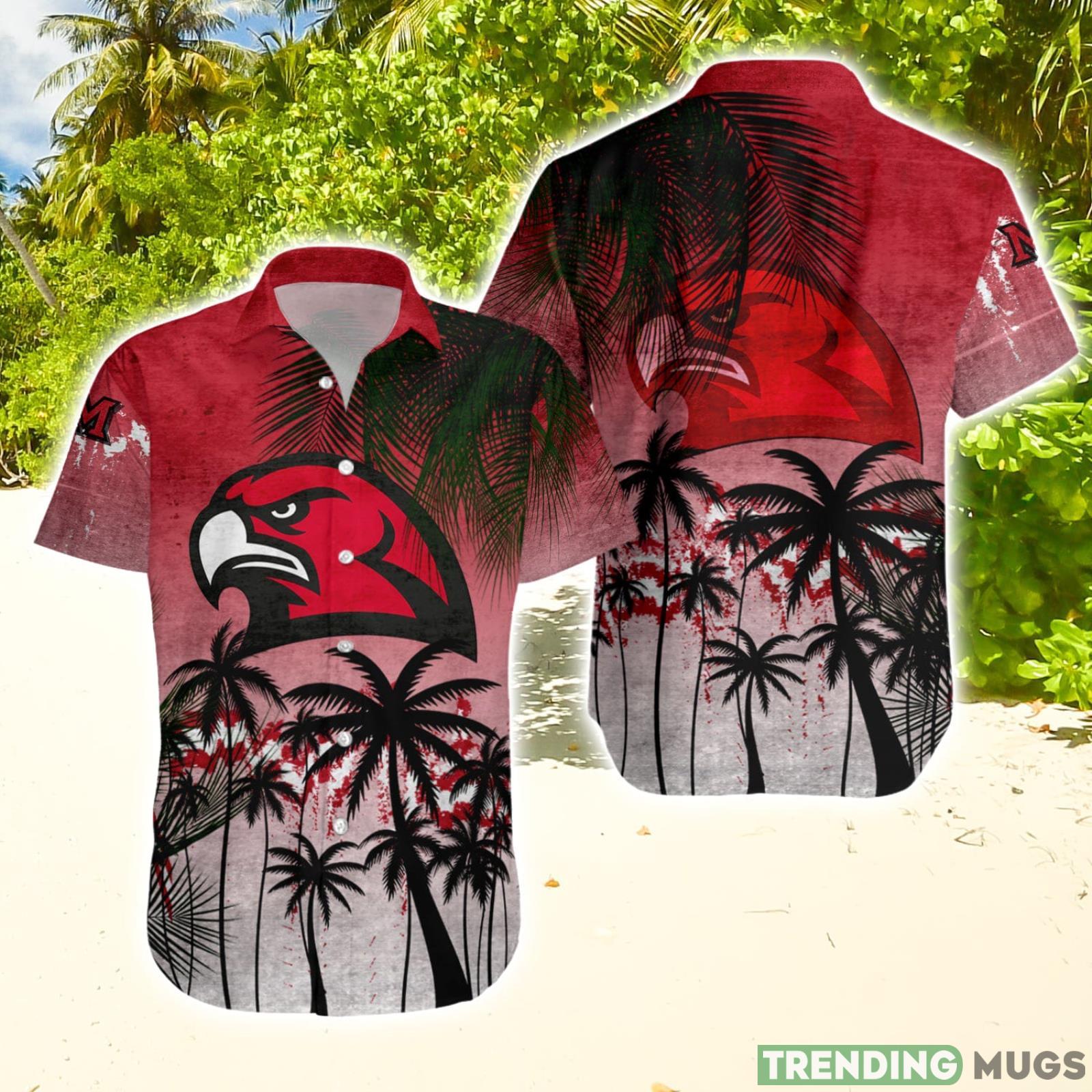 Miami RedHawks Hawaiian Shirt Summer Gift Coconut Tree Tropical Grunge Pattern For NCAA Fans Hawaiian Shirt Miami RedHawks Hawaiian Shirt Summer Gift Coconut Tree Tropical Grunge Pattern For NCAA Fans Hawaiian Shirt