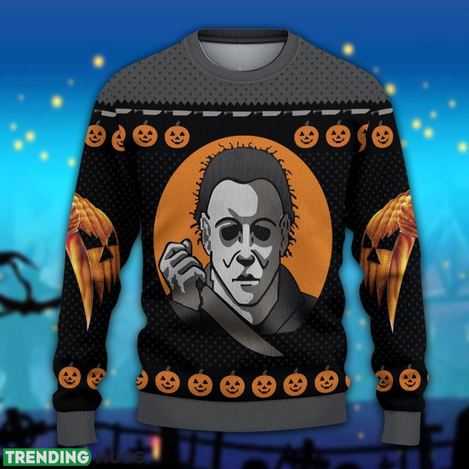 Michael Myers Christmas 3D All Over Printed Ugly Christmas Sweater Michael Myers Halloween 3D Sweater Michael Myers Christmas 3D All Over Printed Ugly Christmas Sweater Michael Myers Halloween 3D Sweater