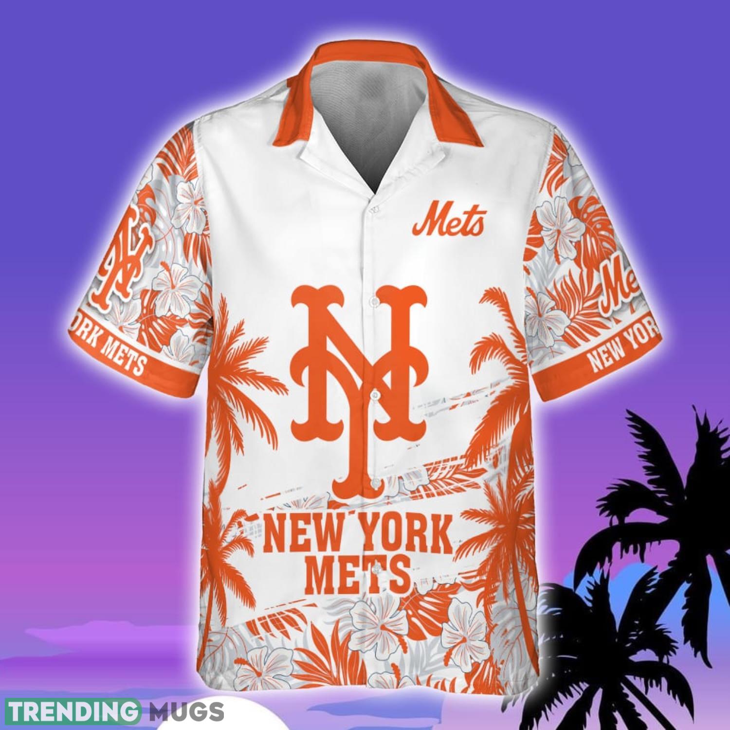 New York Mets MLB Custom Name And Number Flower Pattern Summer 3D Hawaiian Shirt Summer Sport Gift Hawaiian Shirt New York Mets MLB Custom Name And Number Flower Pattern Summer 3D Hawaiian Shirt Summer Sport Gift Hawaiian Shirt