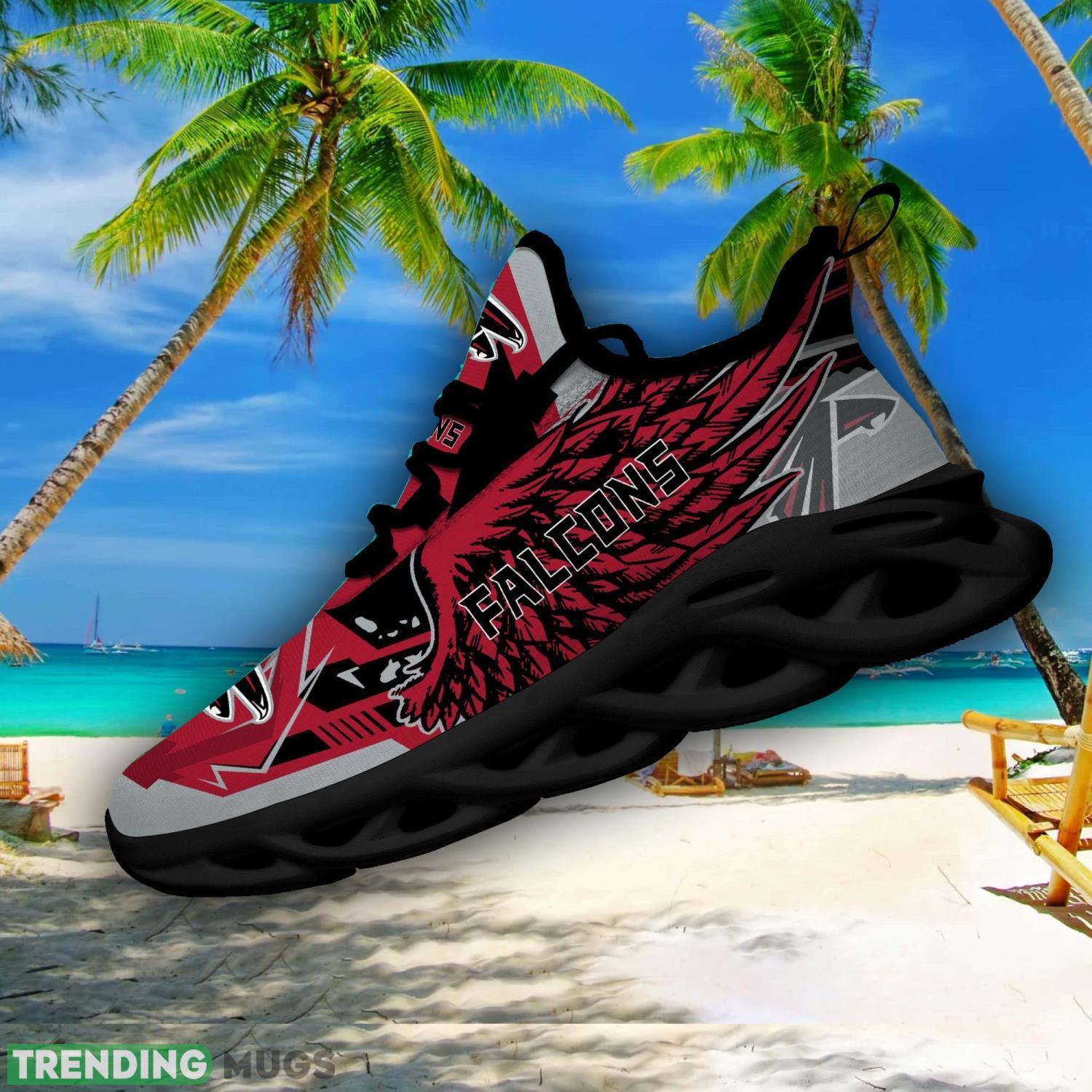 NFL Atlanta Falcons Team Personalized Name Max Soul Sneakers Men Women Shoes Max Soul NFL Atlanta Falcons Team Personalized Name Max Soul Sneakers Men Women Shoes Max Soul