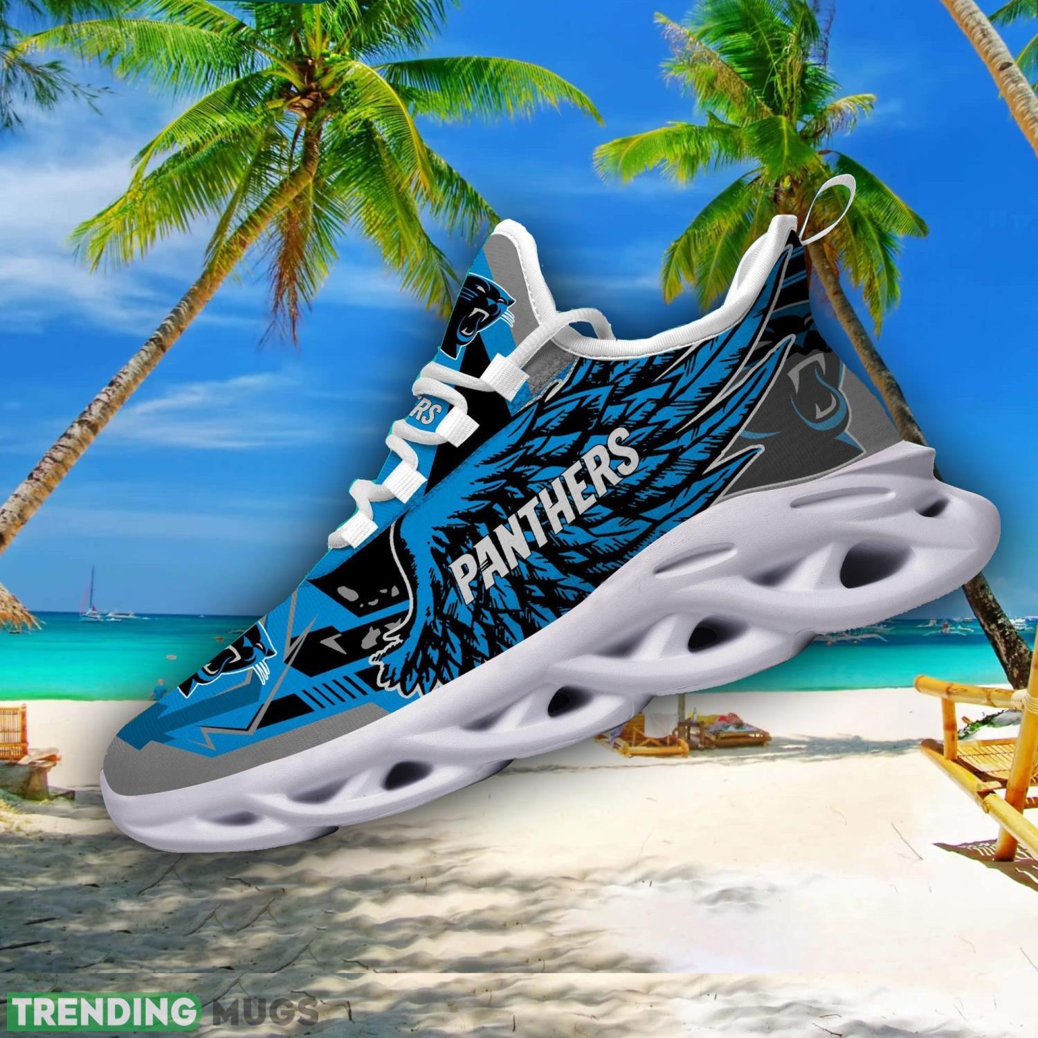 NFL Carolina Panthers Team Personalized Name Max Soul Sneakers Men Women Shoes Max Soul NFL Carolina Panthers Team Personalized Name Max Soul Sneakers Men Women Shoes Max Soul