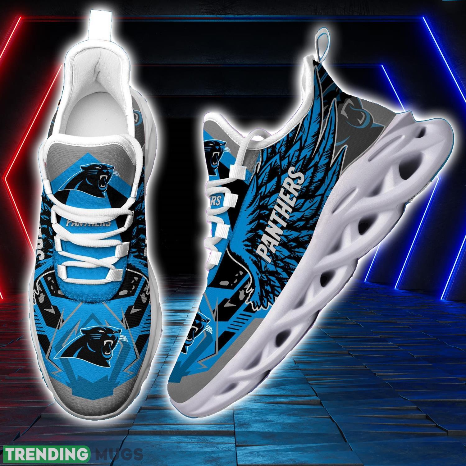 NFL Carolina Panthers Team Personalized Name Max Soul Sneakers Men Women Shoes Product Photo 1 NFL Carolina Panthers Team Personalized Name Max Soul Sneakers Men Women Shoes Product Photo 1