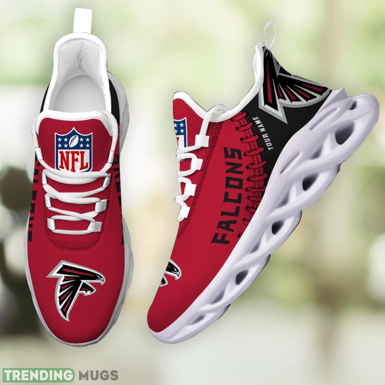 Nfl Custom Name Atlanta Falcons Personalized Name Max Soul Shoes Ultra Running Sneakers Max Soul Nfl Custom Name Atlanta Falcons Personalized Name Max Soul Shoes Ultra Running Sneakers Max Soul