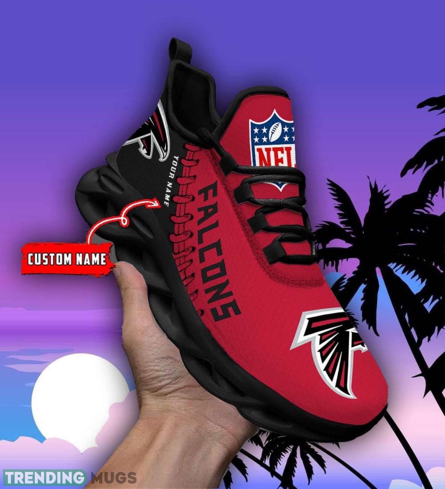 Nfl Custom Name Atlanta Falcons Personalized Name Max Soul Shoes Ultra Running Sneakers Max Soul Nfl Custom Name Atlanta Falcons Personalized Name Max Soul Shoes Ultra Running Sneakers Max Soul