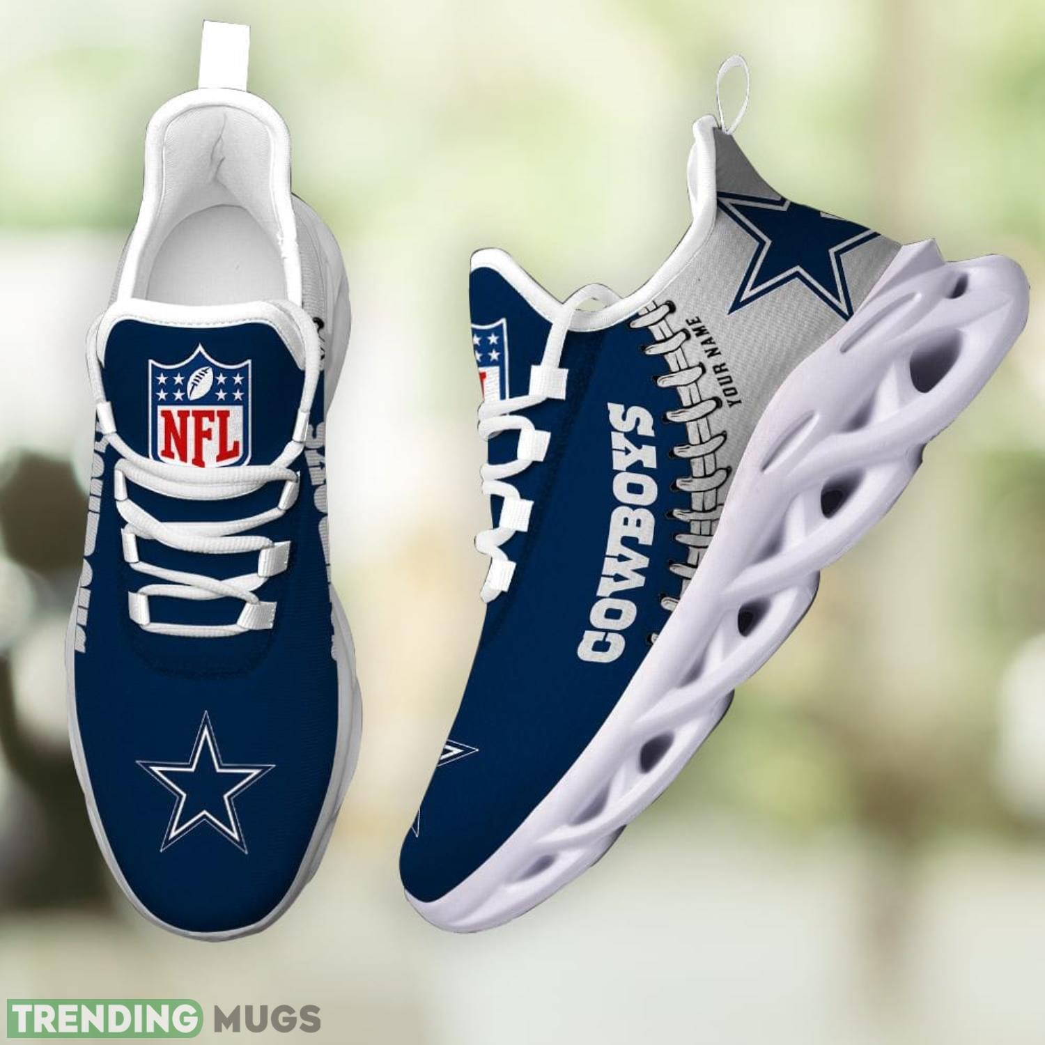 Nfl Custom Name Dallas Cowboys Personalized Name Max Soul Shoes Ultra Running Sneakers Max Soul Nfl Custom Name Dallas Cowboys Personalized Name Max Soul Shoes Ultra Running Sneakers Max Soul