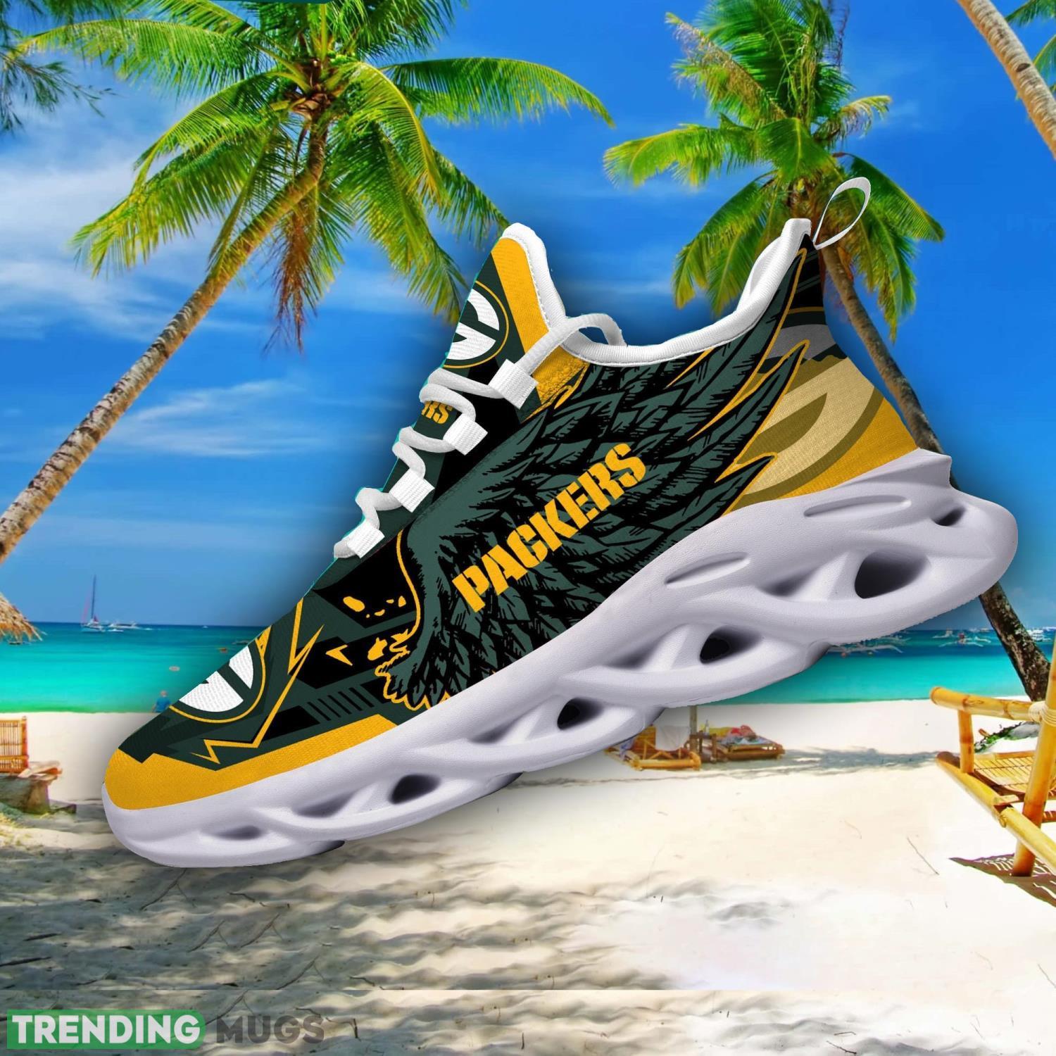 NFL Green Bay Packers Team Personalized Name Max Soul Sneakers Men Women Shoes Max Soul NFL Green Bay Packers Team Personalized Name Max Soul Sneakers Men Women Shoes Max Soul