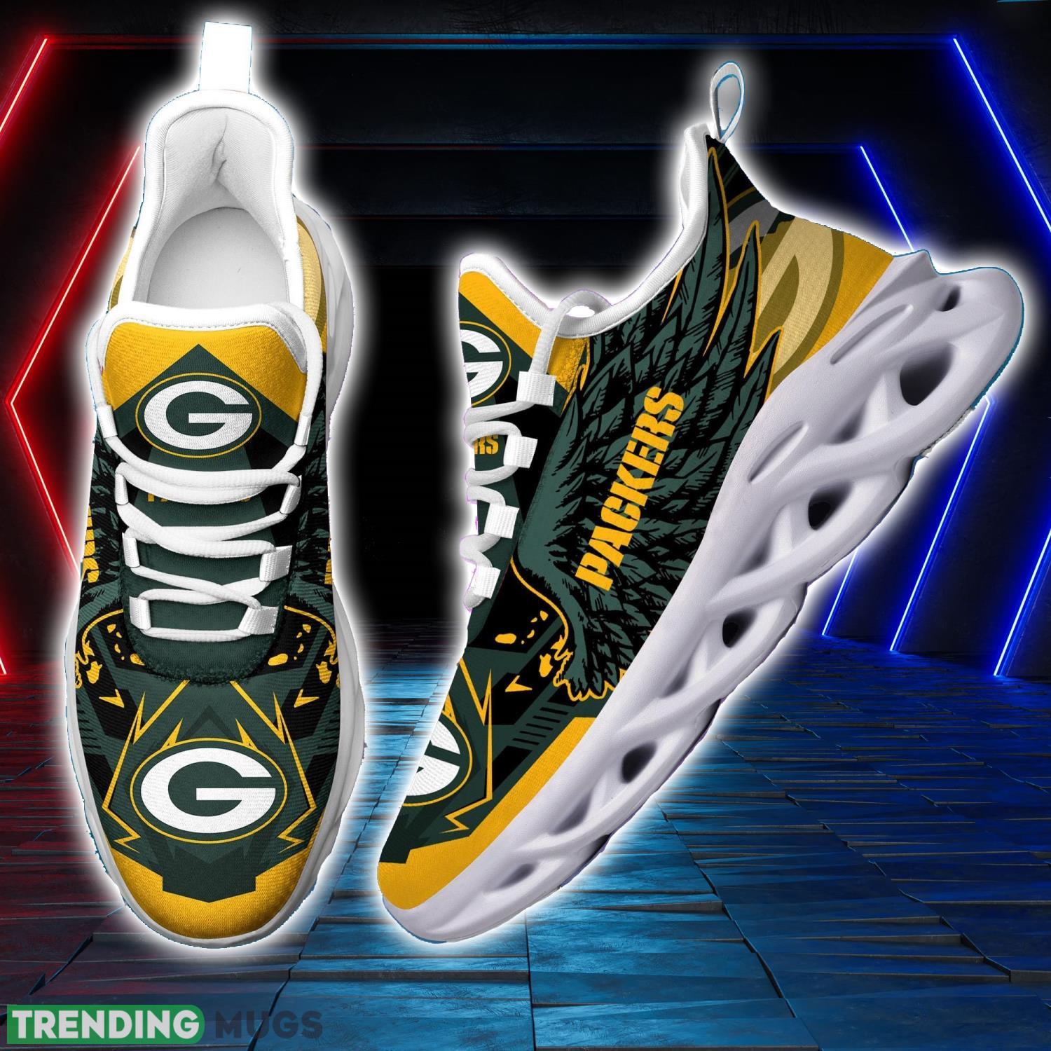 NFL Green Bay Packers Team Personalized Name Max Soul Sneakers Men Women Shoes Product Photo 1 NFL Green Bay Packers Team Personalized Name Max Soul Sneakers Men Women Shoes Product Photo 1