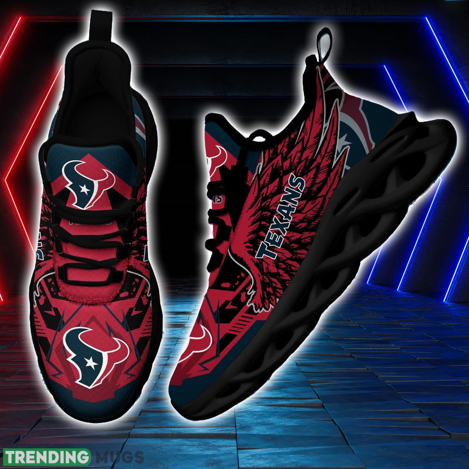 NFL Houston Texans Team Personalized Name Max Soul Sneakers Men Women Shoes Max Soul NFL Houston Texans Team Personalized Name Max Soul Sneakers Men Women Shoes Max Soul