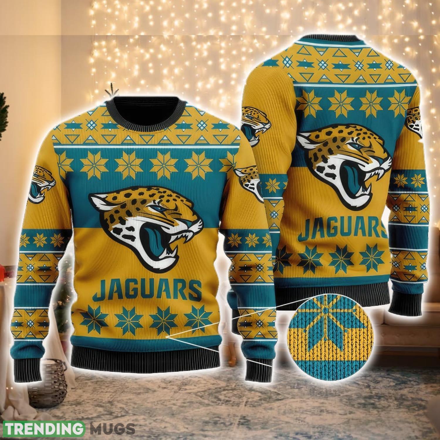 NFL Jaguars Ugly Christmas Gift Christmas Sweater Product Photo 1 NFL Jaguars Ugly Christmas Gift Christmas Sweater Product Photo 1