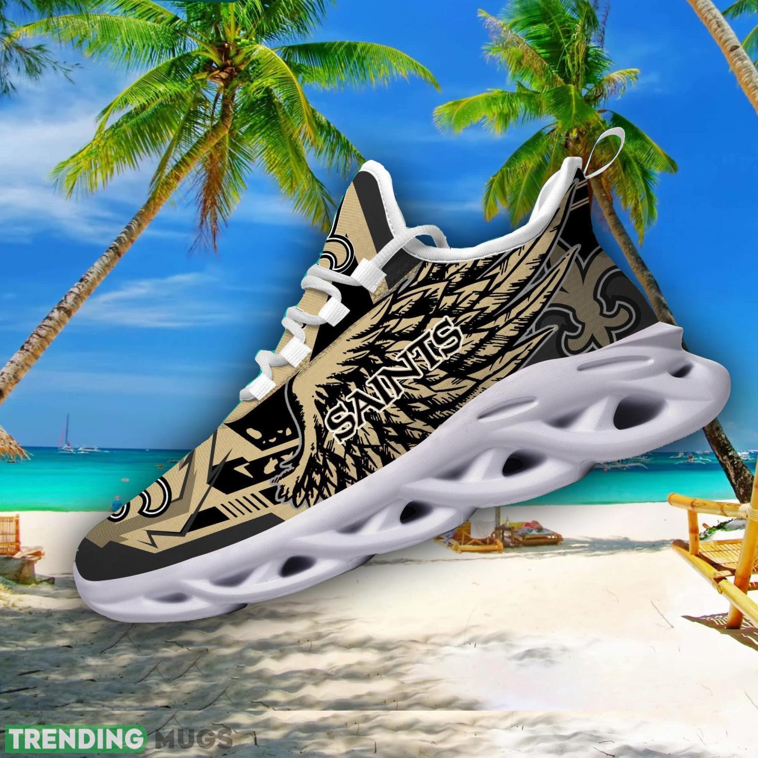 NFL New Orleans Saints Team Personalized Name Max Soul Sneakers Men Women Shoes Max Soul NFL New Orleans Saints Team Personalized Name Max Soul Sneakers Men Women Shoes Max Soul