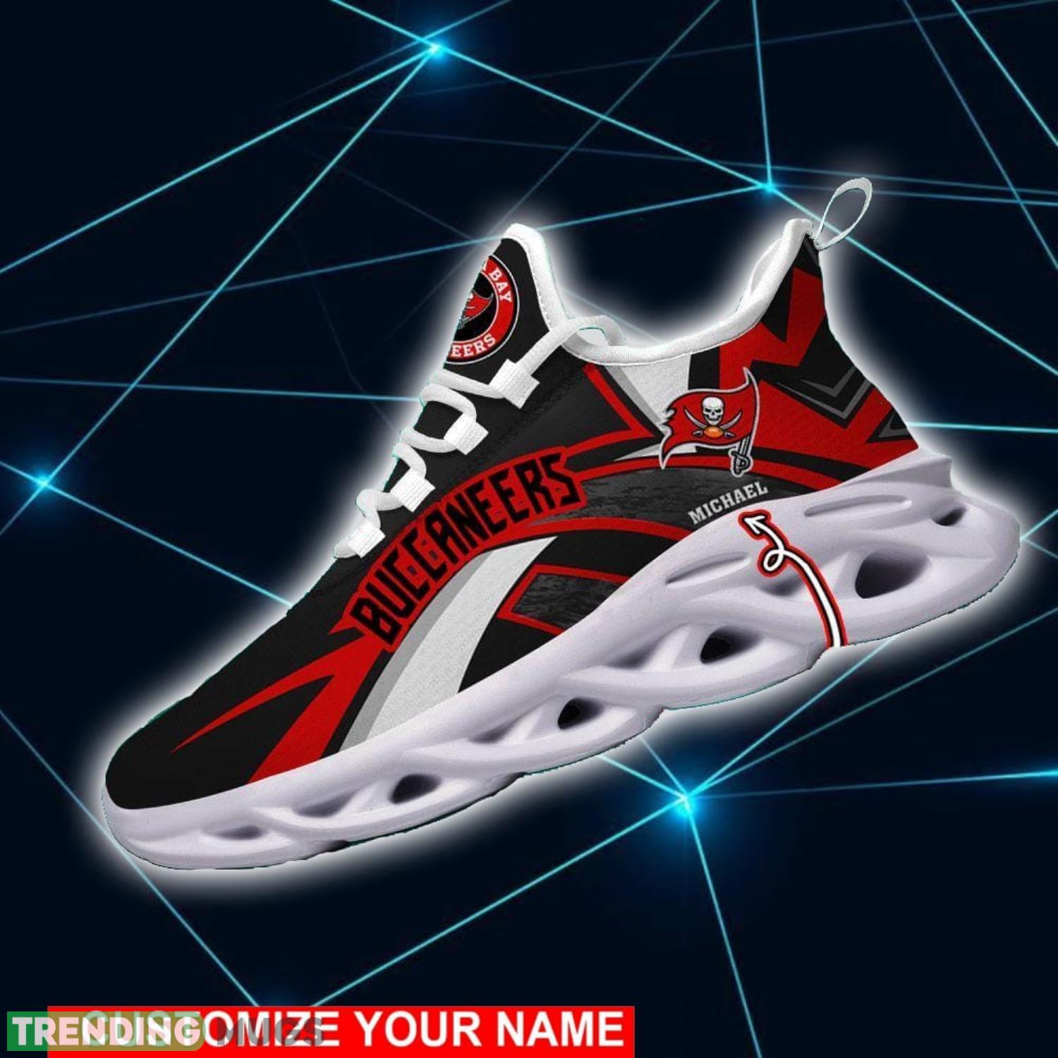 NFL Running Shoes Tampa Bay Buccaneers Personalized Max Soul Shoes Sport Fans Sneakers Max Soul NFL Running Shoes Tampa Bay Buccaneers Personalized Max Soul Shoes Sport Fans Sneakers Max Soul