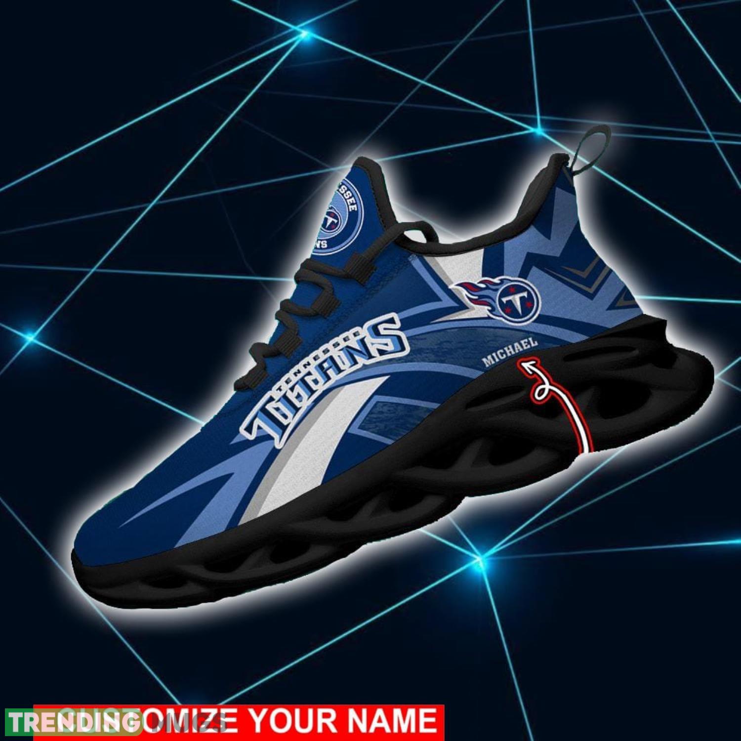 NFL Running Shoes Tennessee Titans Personalized Max Soul Shoes Sport Fans Sneakers Max Soul NFL Running Shoes Tennessee Titans Personalized Max Soul Shoes Sport Fans Sneakers Max Soul