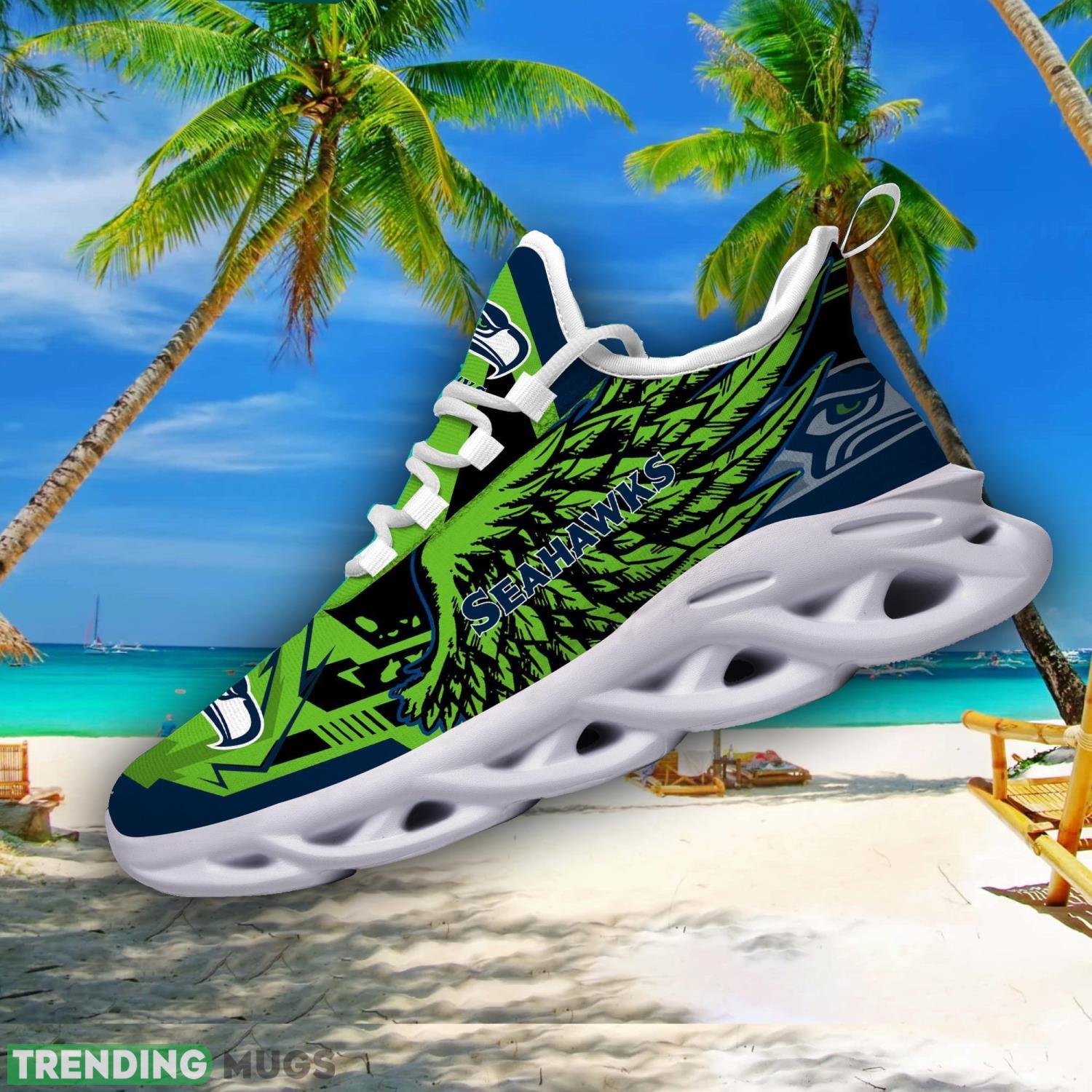 NFL Seattle Seahawks Team Personalized Name Max Soul Sneakers Men Women Shoes Max Soul NFL Seattle Seahawks Team Personalized Name Max Soul Sneakers Men Women Shoes Max Soul