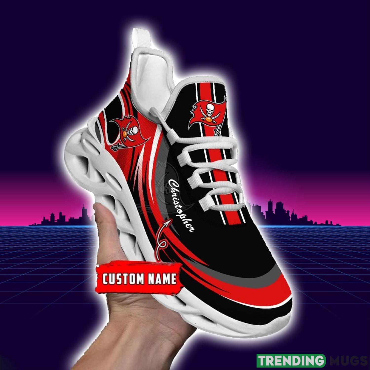 NFL Tampa Bay Buccaneers Personalized Name Ultra SHoes Max Soul Sneakers For Men And Women Max Soul NFL Tampa Bay Buccaneers Personalized Name Ultra SHoes Max Soul Sneakers For Men And Women Max Soul