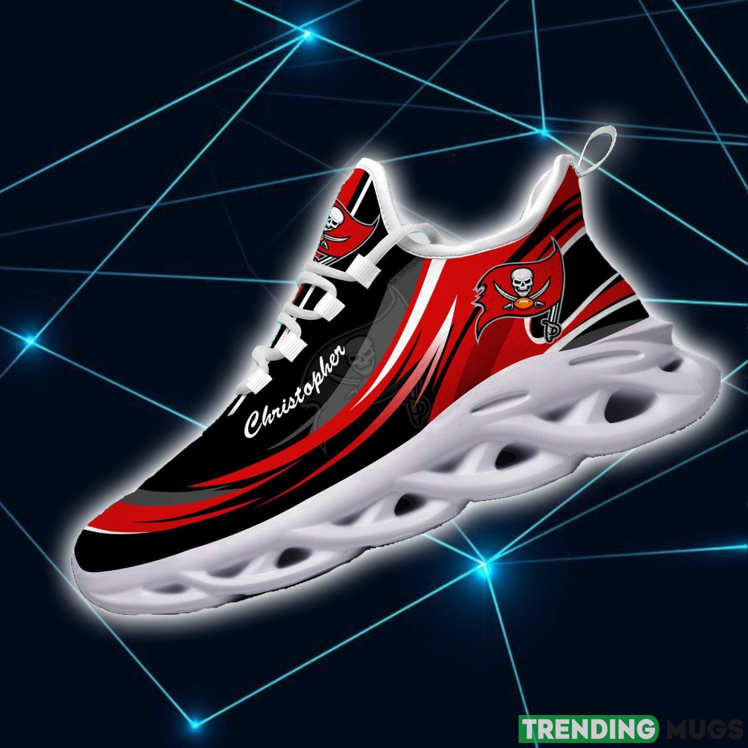NFL Tampa Bay Buccaneers Personalized Name Ultra SHoes Max Soul Sneakers For Men And Women Max Soul NFL Tampa Bay Buccaneers Personalized Name Ultra SHoes Max Soul Sneakers For Men And Women Max Soul