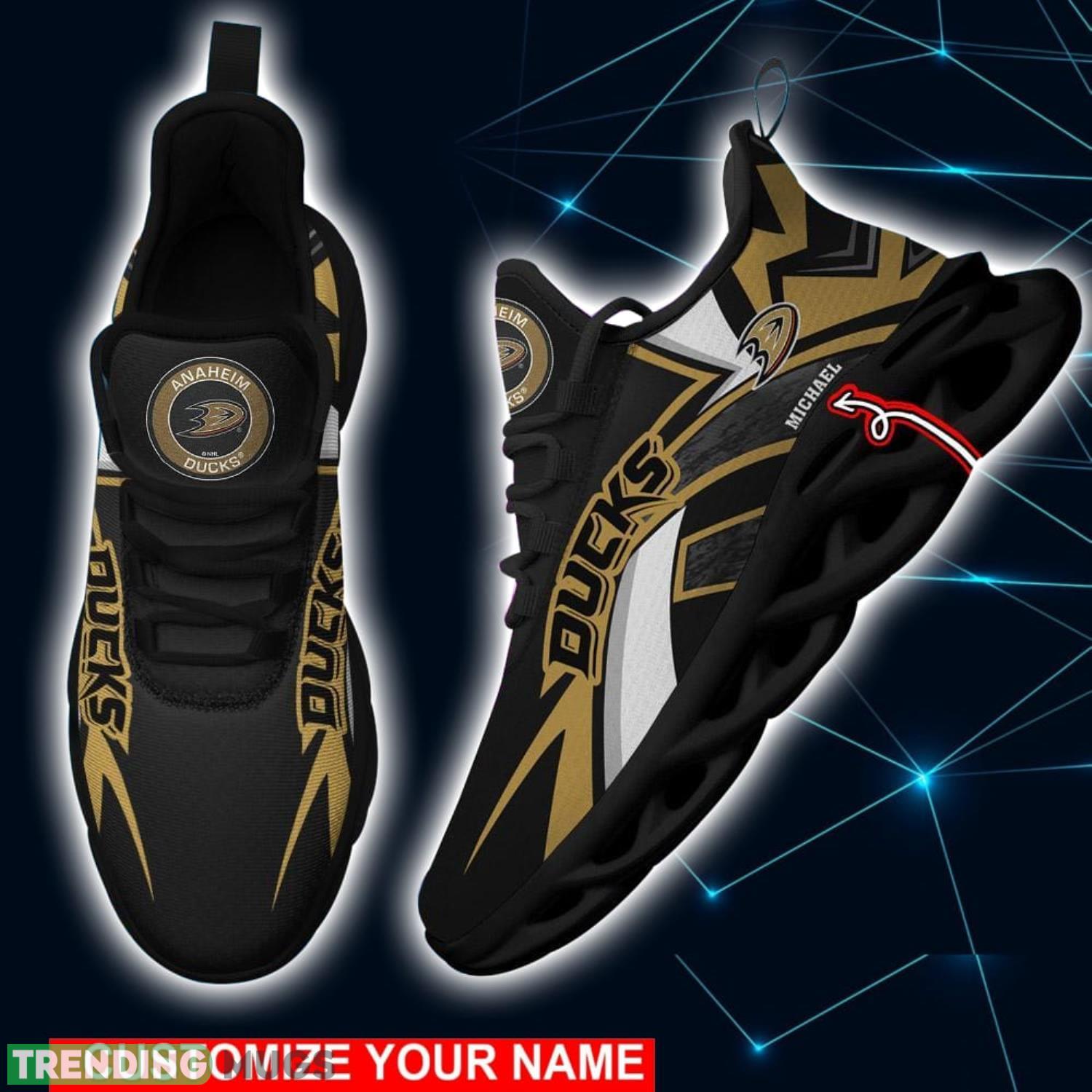 NHL Running Shoes Anaheim Ducks Personalized Max Soul Shoes Sport Fans Sneakers Max Soul NHL Running Shoes Anaheim Ducks Personalized Max Soul Shoes Sport Fans Sneakers Max Soul