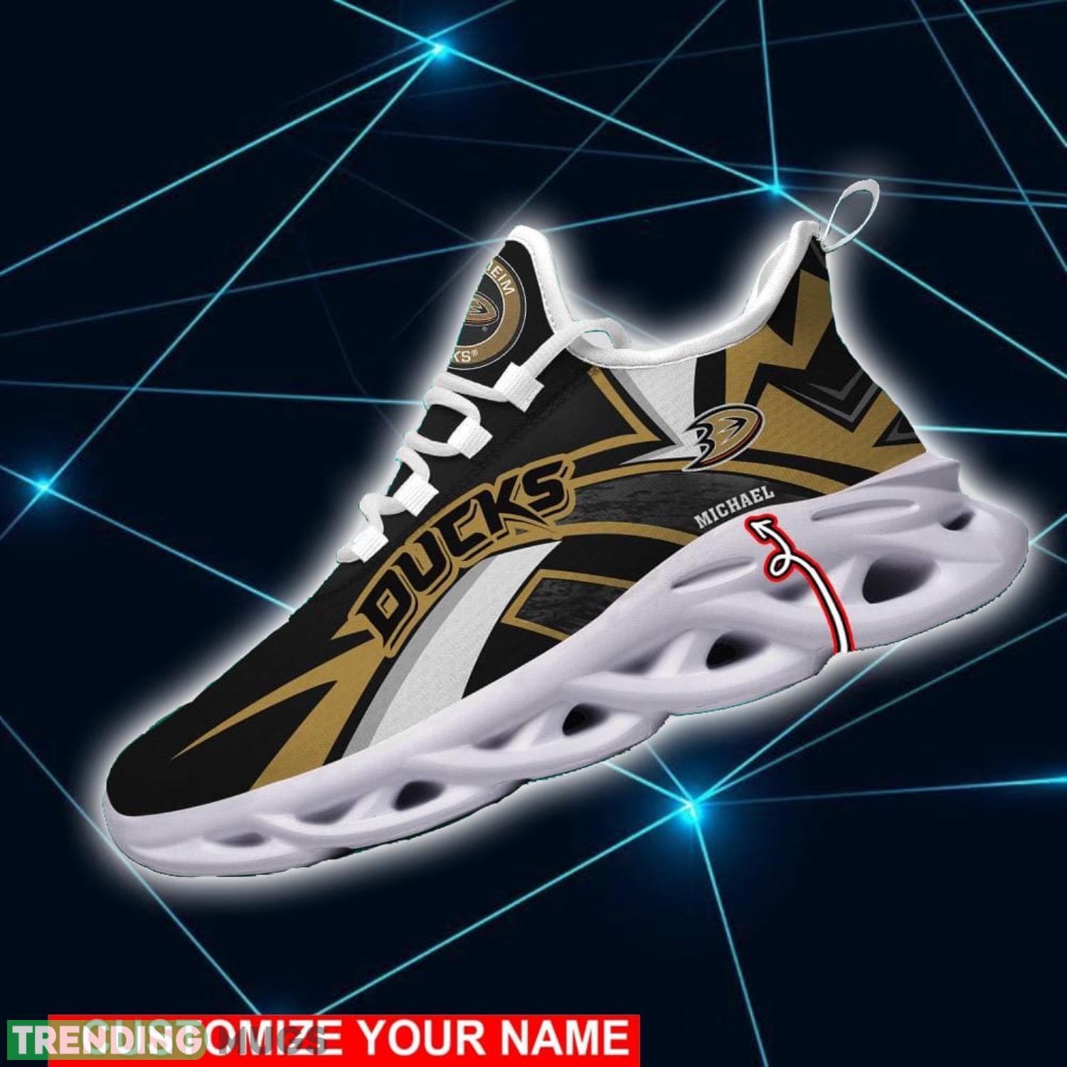 NHL Running Shoes Anaheim Ducks Personalized Max Soul Shoes Sport Fans Sneakers Max Soul NHL Running Shoes Anaheim Ducks Personalized Max Soul Shoes Sport Fans Sneakers Max Soul