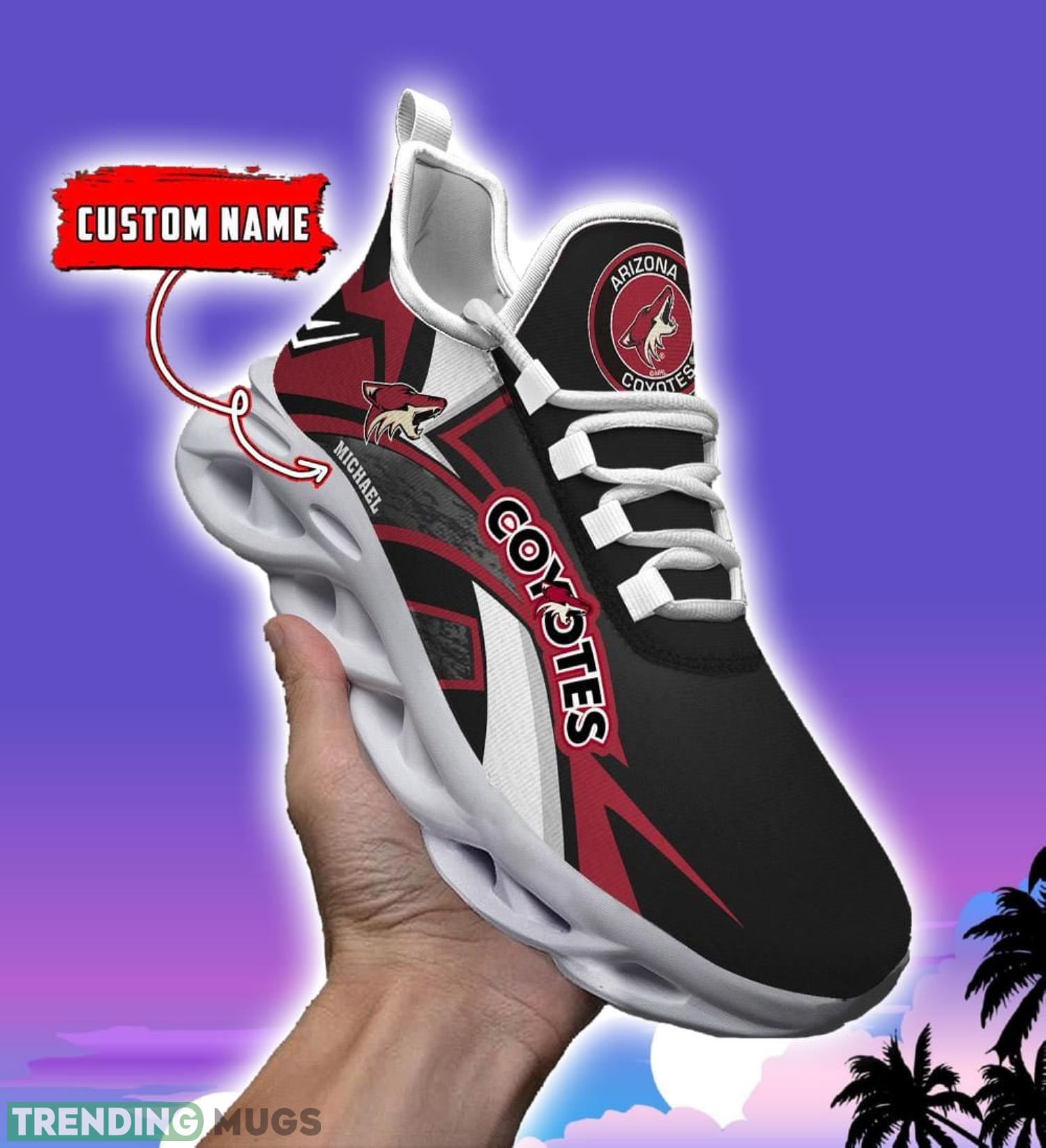 NHL Running Shoes Arizona Coyotes Personalized Max Soul Shoes Sport Fans Sneakers Max Soul NHL Running Shoes Arizona Coyotes Personalized Max Soul Shoes Sport Fans Sneakers Max Soul