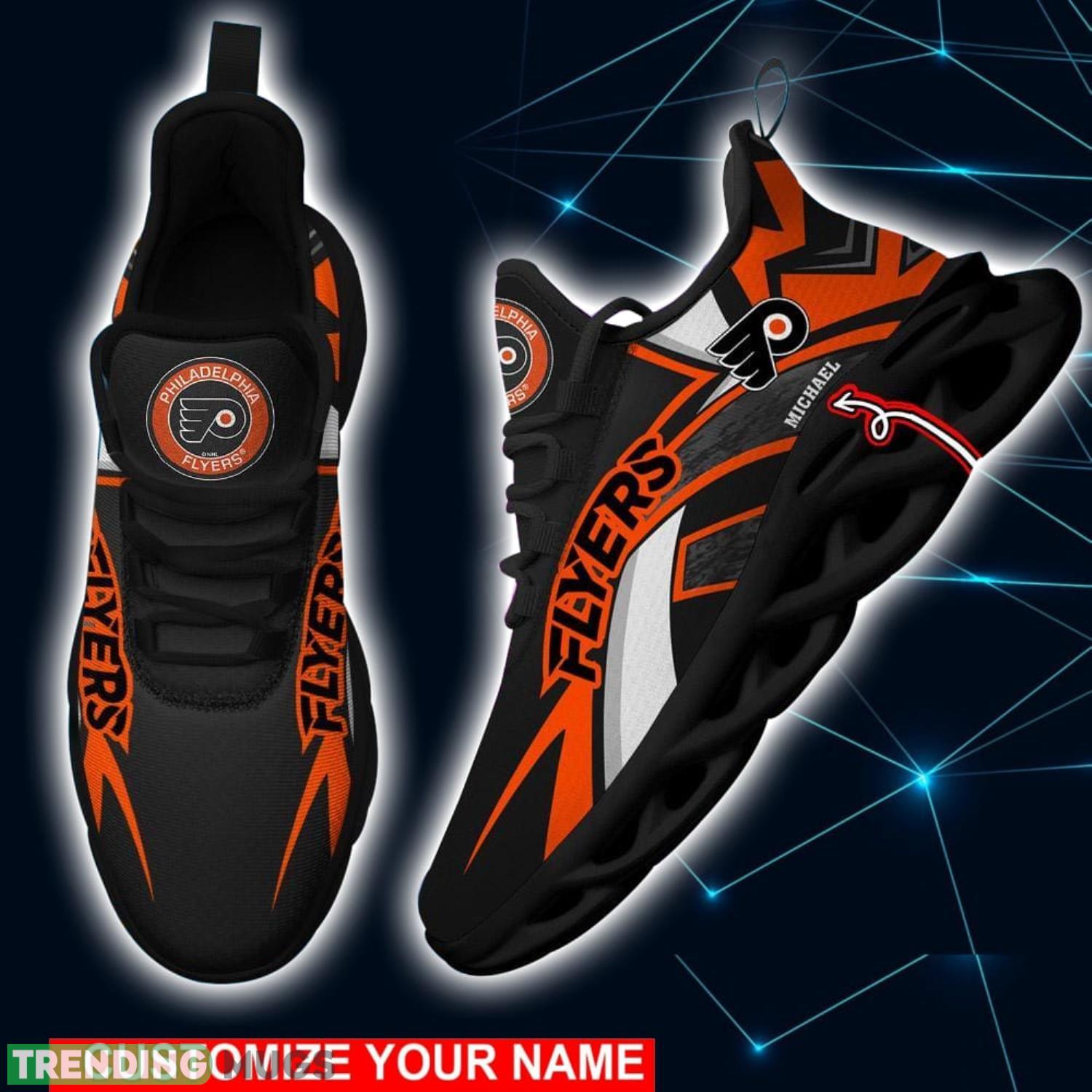 NHL Running Shoes Philadelphia Flyers Personalized Max Soul Shoes Sport Fans Sneakers Max Soul NHL Running Shoes Philadelphia Flyers Personalized Max Soul Shoes Sport Fans Sneakers Max Soul