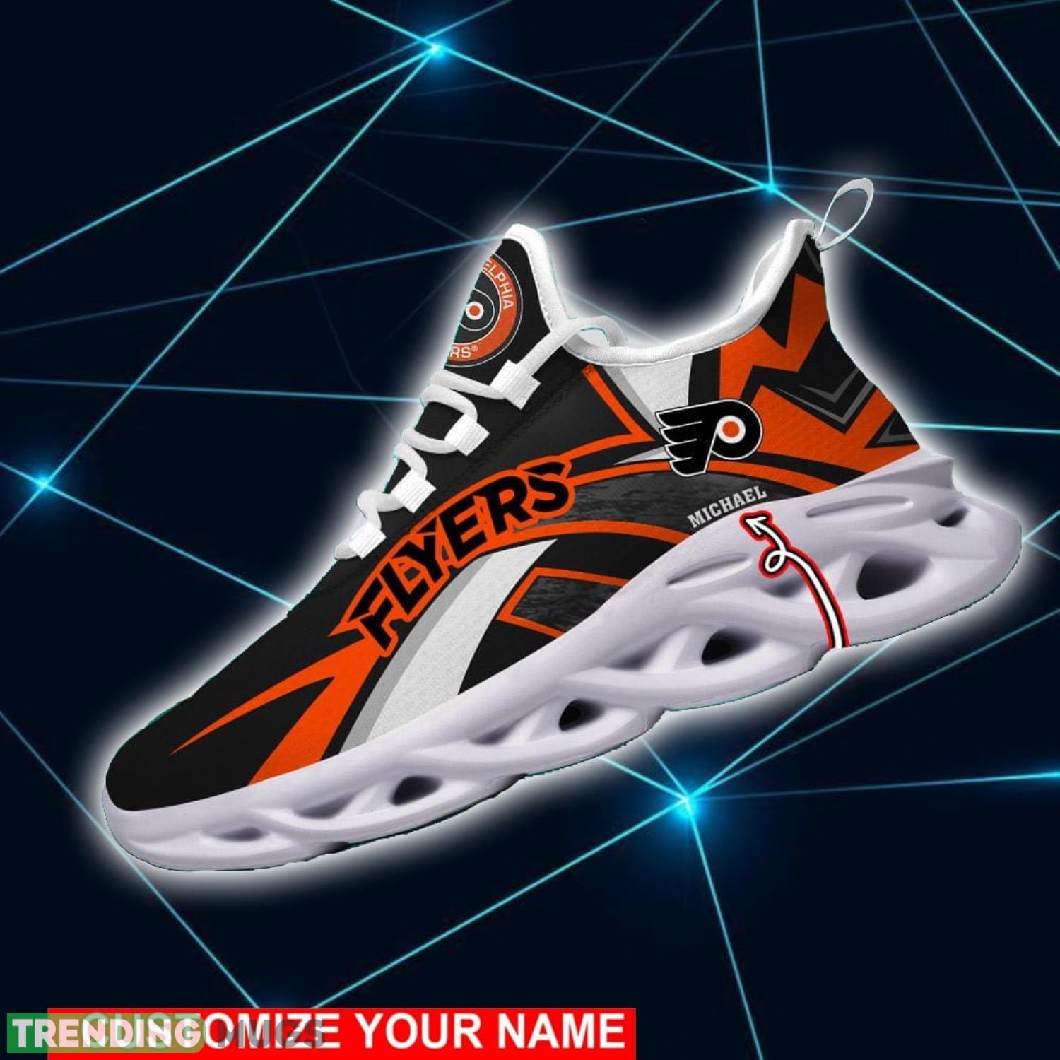 NHL Running Shoes Philadelphia Flyers Personalized Max Soul Shoes Sport Fans Sneakers Max Soul NHL Running Shoes Philadelphia Flyers Personalized Max Soul Shoes Sport Fans Sneakers Max Soul