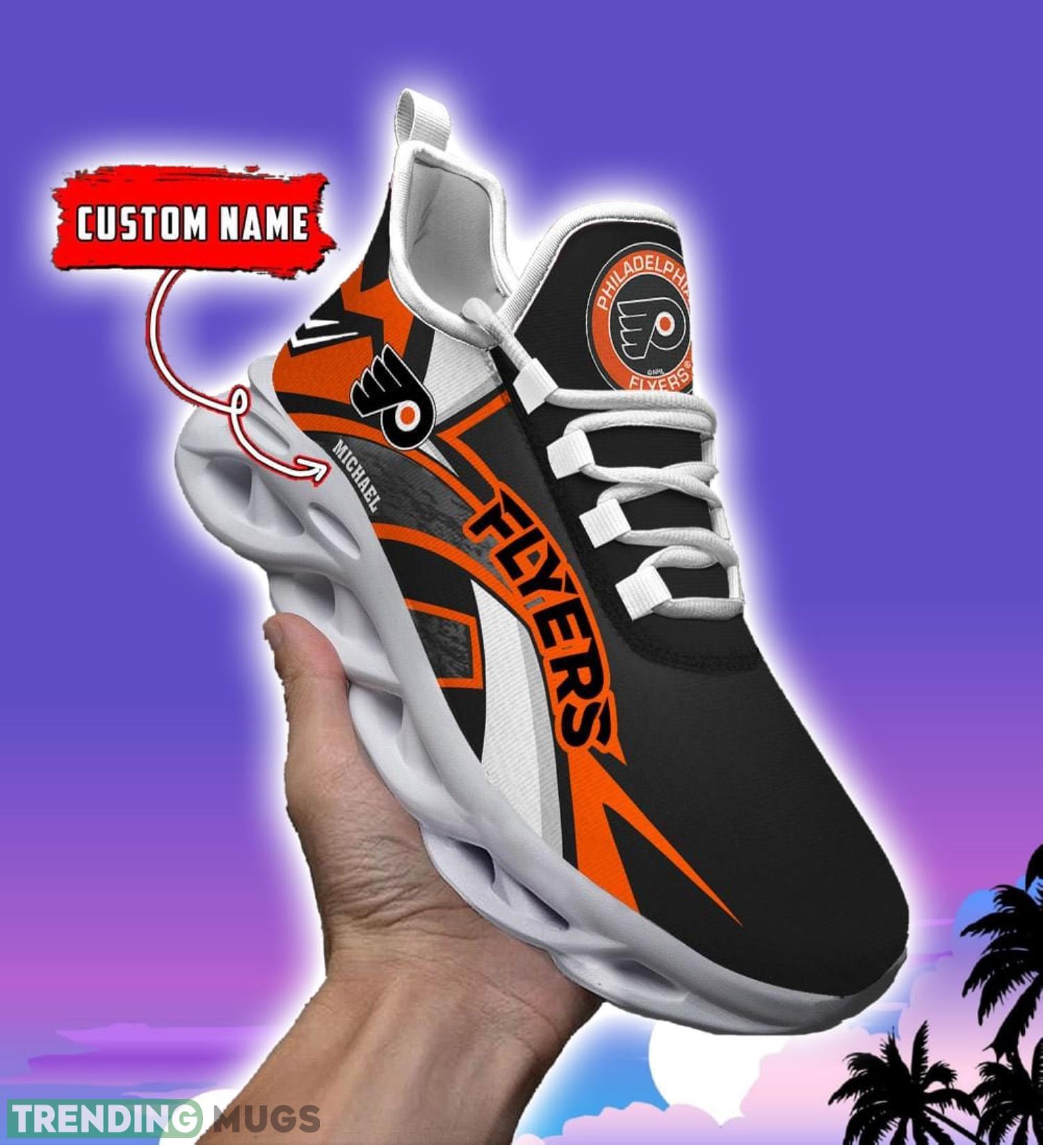 NHL Running Shoes Philadelphia Flyers Personalized Max Soul Shoes Sport Fans Sneakers Max Soul NHL Running Shoes Philadelphia Flyers Personalized Max Soul Shoes Sport Fans Sneakers Max Soul