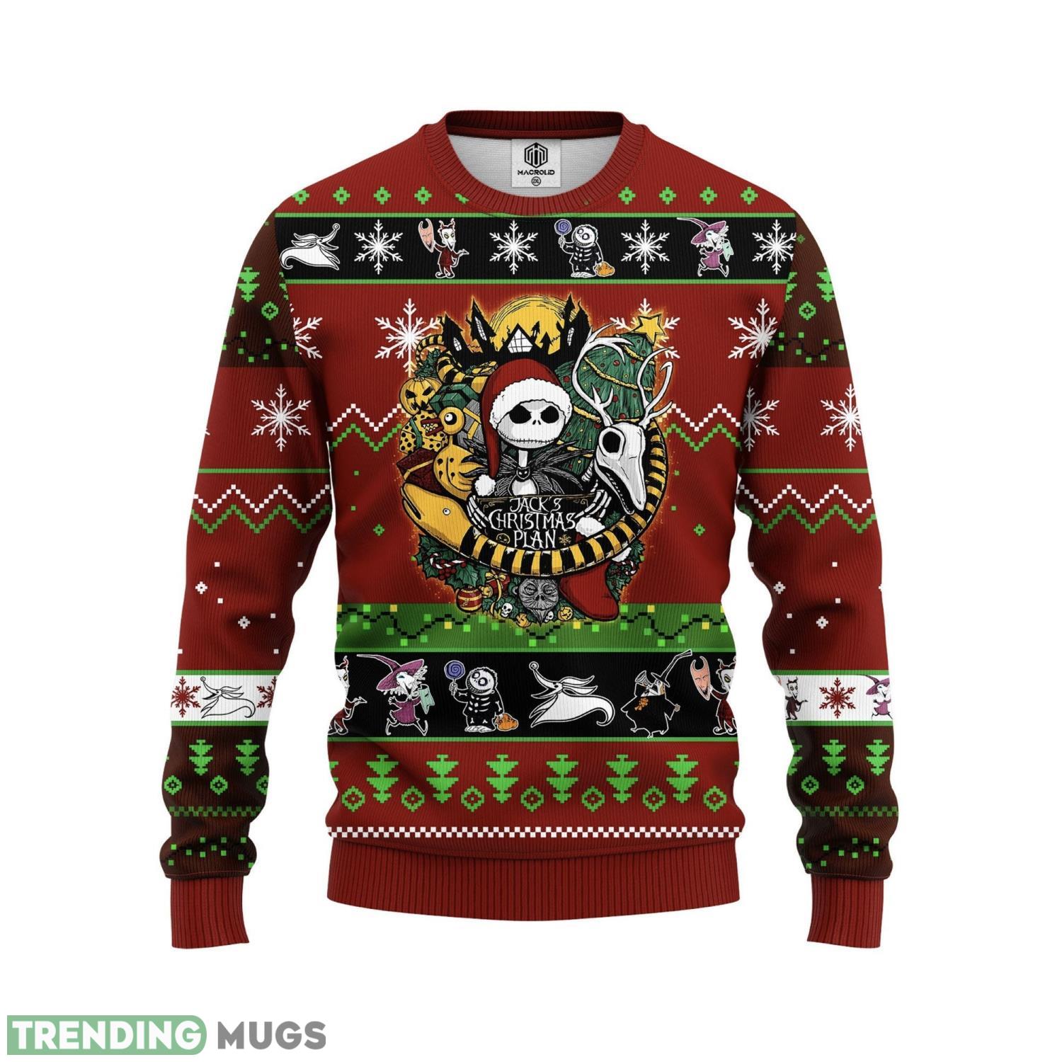 Night Before Christmas Jack Skellington Ugly Christmas Sweater 3D All Over Print Christmas Gift Product Photo 1 Night Before Christmas Jack Skellington Ugly Christmas Sweater 3D All Over Print Christmas Gift Product Photo 1