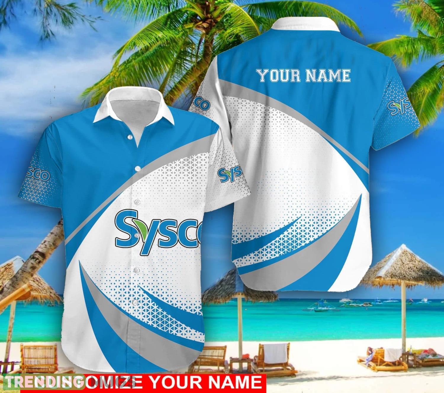 Personalized Name Sysco Aloha 3D Hawaiian Shirt Gift For Summer Product Photo 1 Personalized Name Sysco Aloha 3D Hawaiian Shirt Gift For Summer Product Photo 1