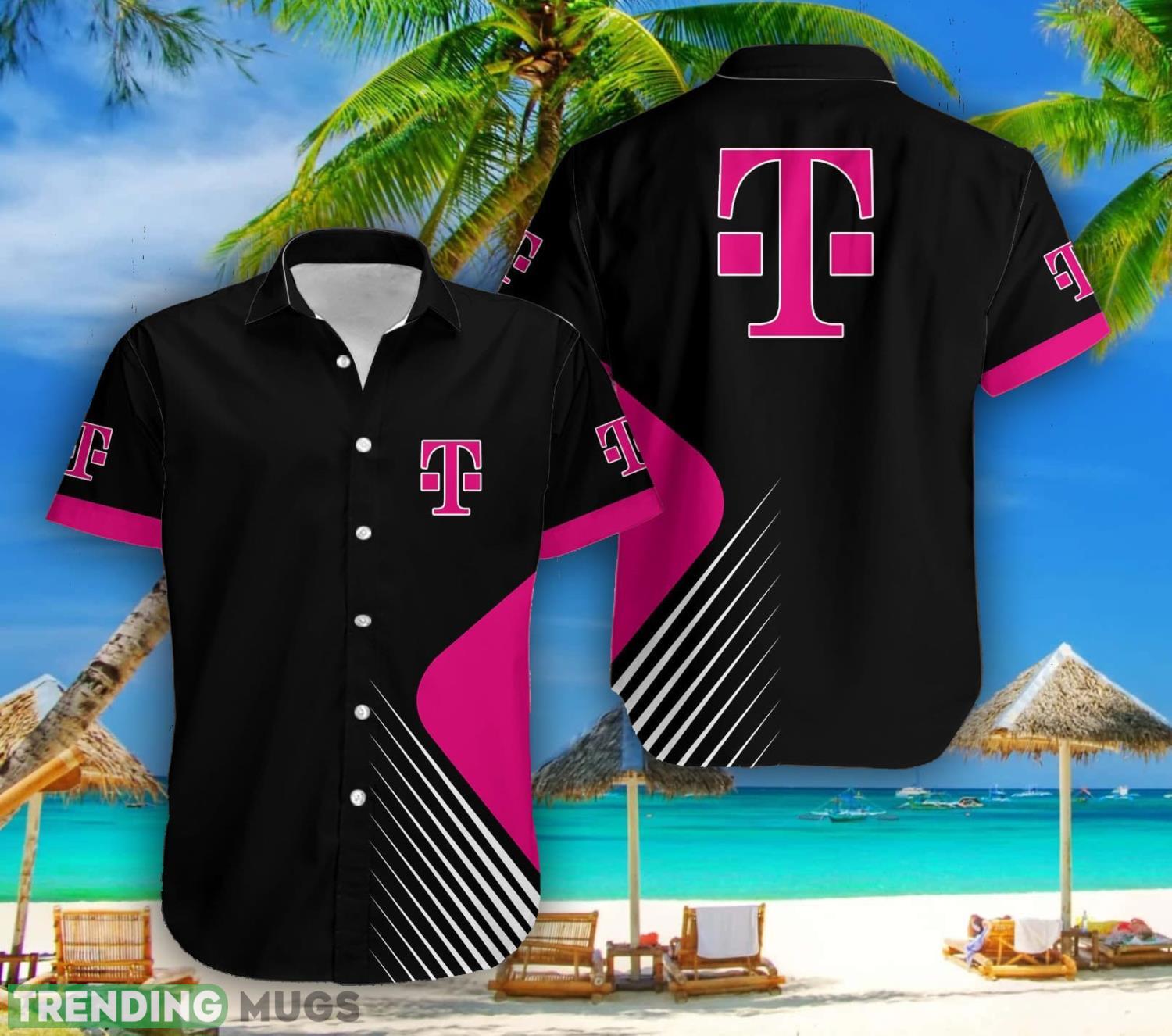 Personalized Name T-Mobile All Over Printed 3D Black Hawaiian Shirt Product Photo 1 Personalized Name T-Mobile All Over Printed 3D Black Hawaiian Shirt Product Photo 1