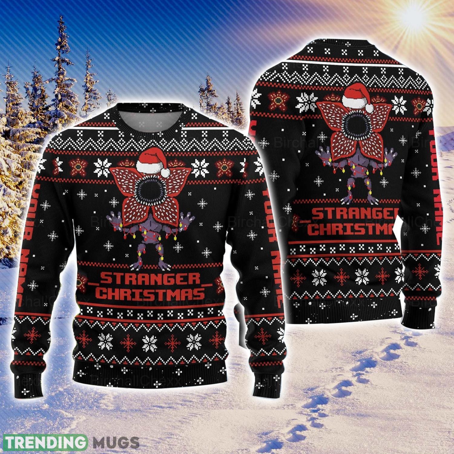 Personalized Stranger Movie Ugly Christmas Sweater Xmas Christmas Gift Product Photo 1 Personalized Stranger Movie Ugly Christmas Sweater Xmas Christmas Gift Product Photo 1