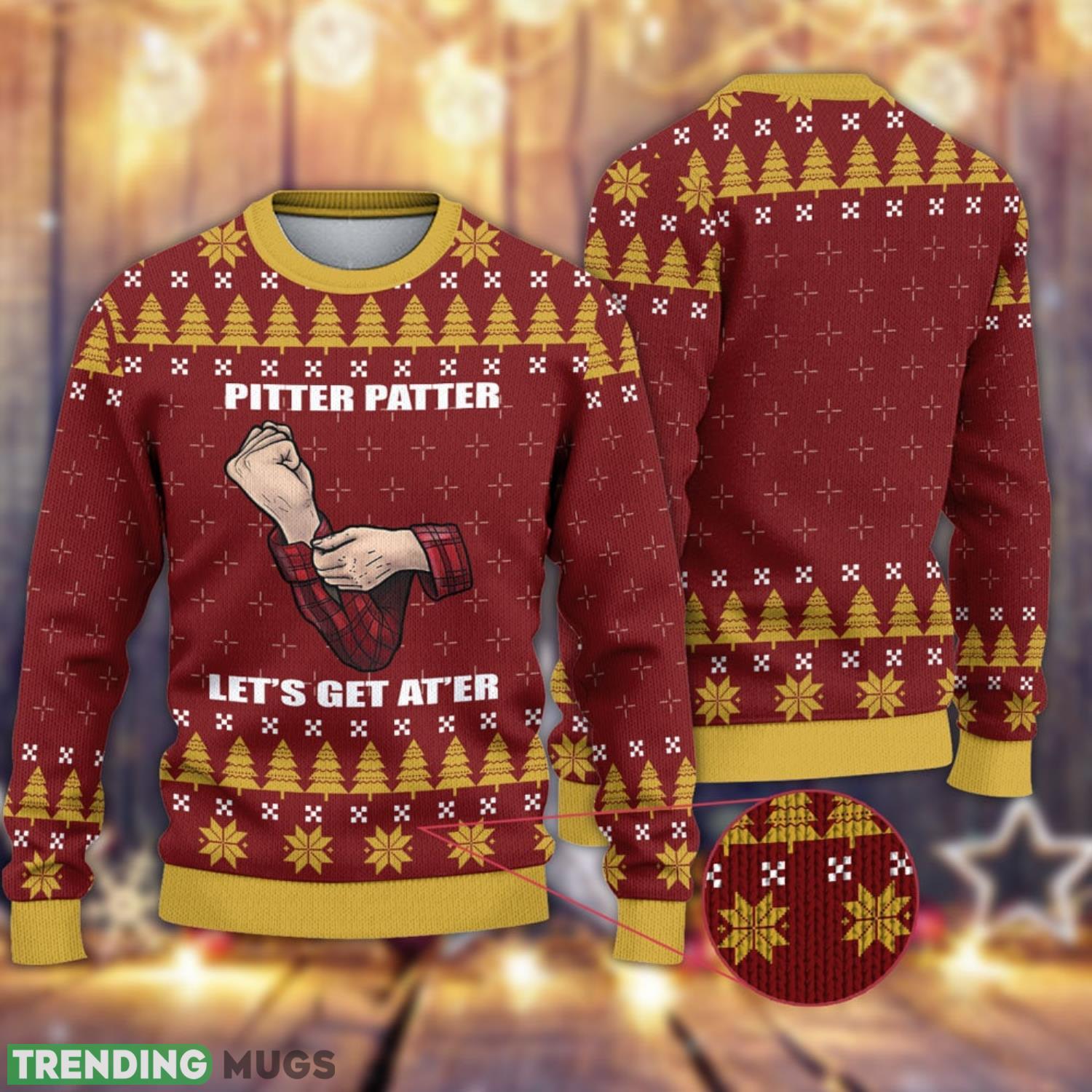 Pitter Patter Letterkenny Christmas 3D All Over Printed Ugly Christmas Sweater Letterkenny Christmas Sweater Letterkenny Product Photo 1 Pitter Patter Letterkenny Christmas 3D All Over Printed Ugly Christmas Sweater Letterkenny Christmas Sweater Letterkenny Product Photo 1